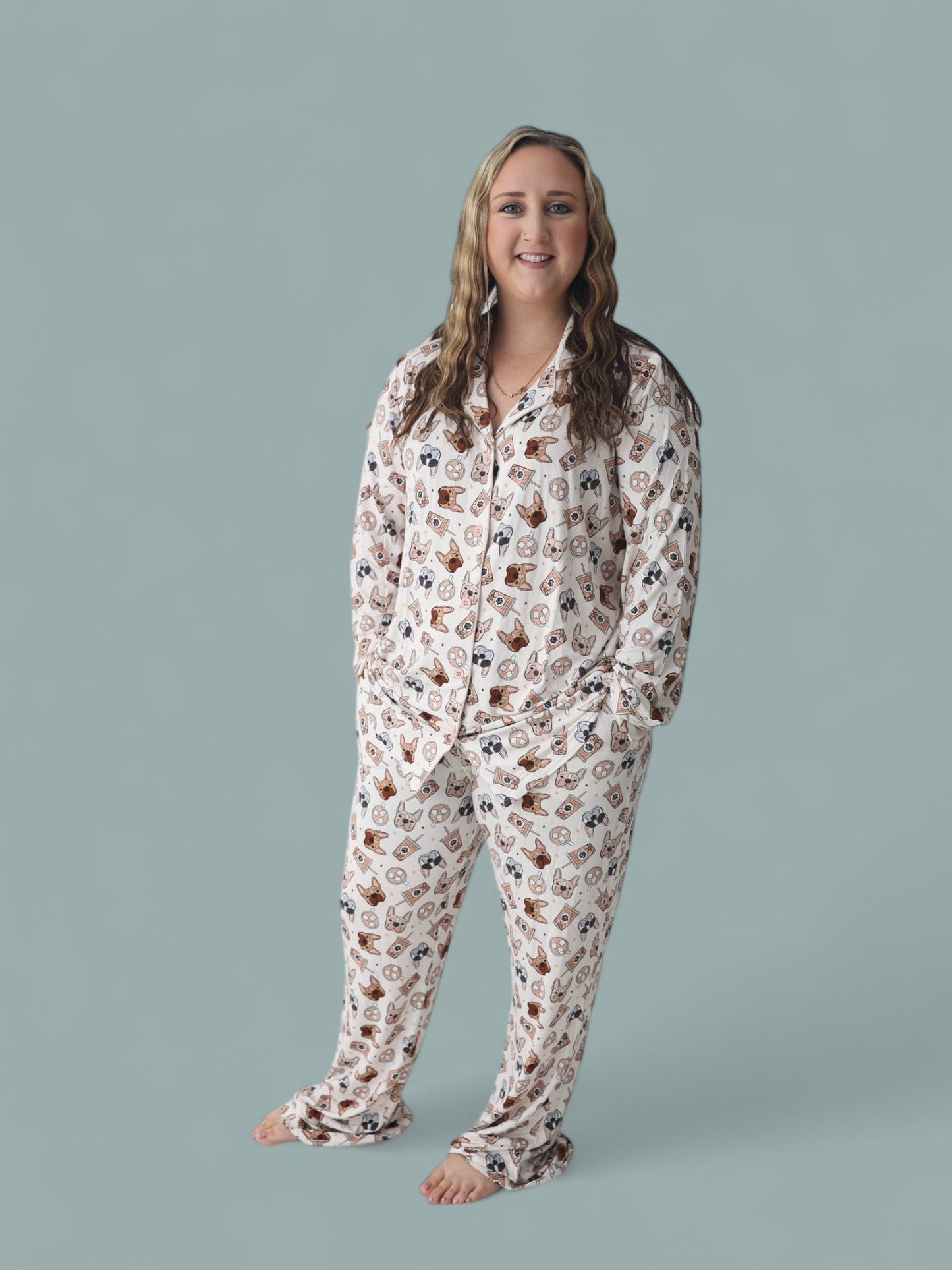 EXCLUSIVE PUP CUPS WOMEN'S RELAXED FLARE DREAM SET