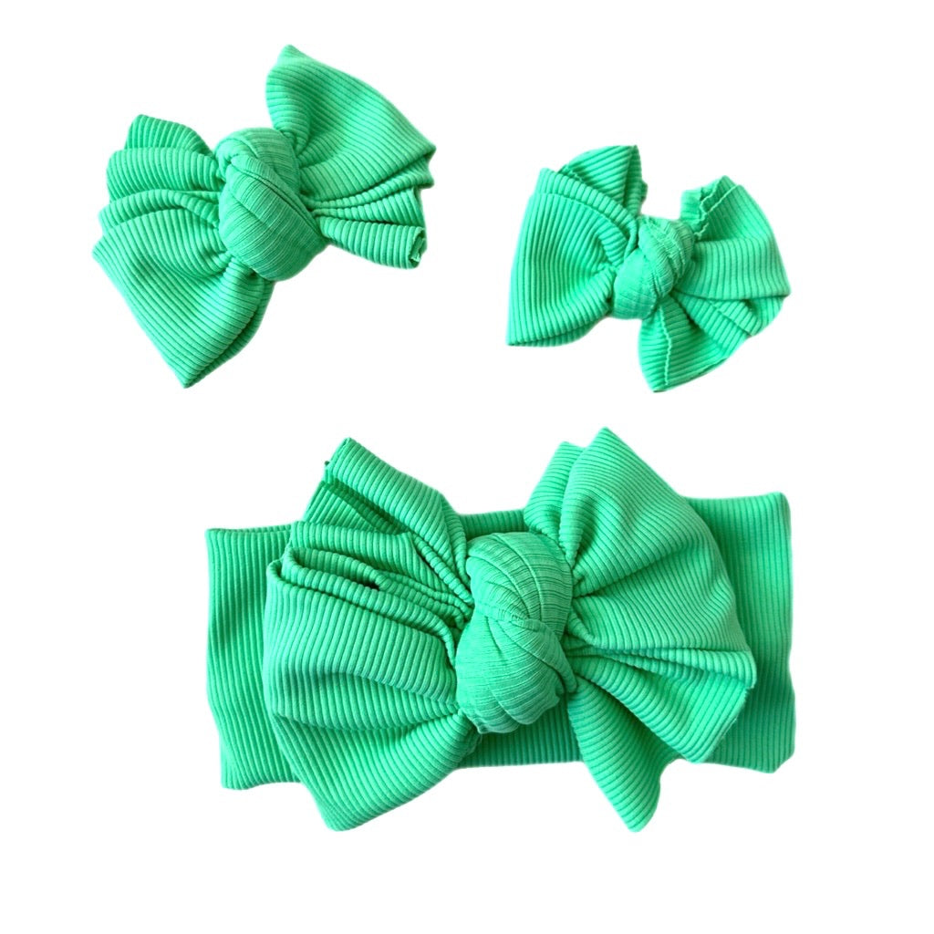 Surfer Girl SWIM Light Green Ribbed