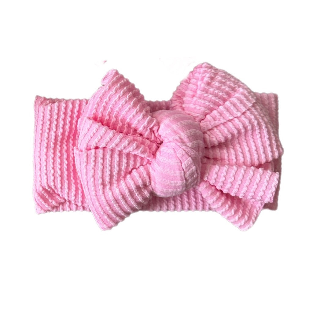 April ~ Baby Pink Chunky Ribbed