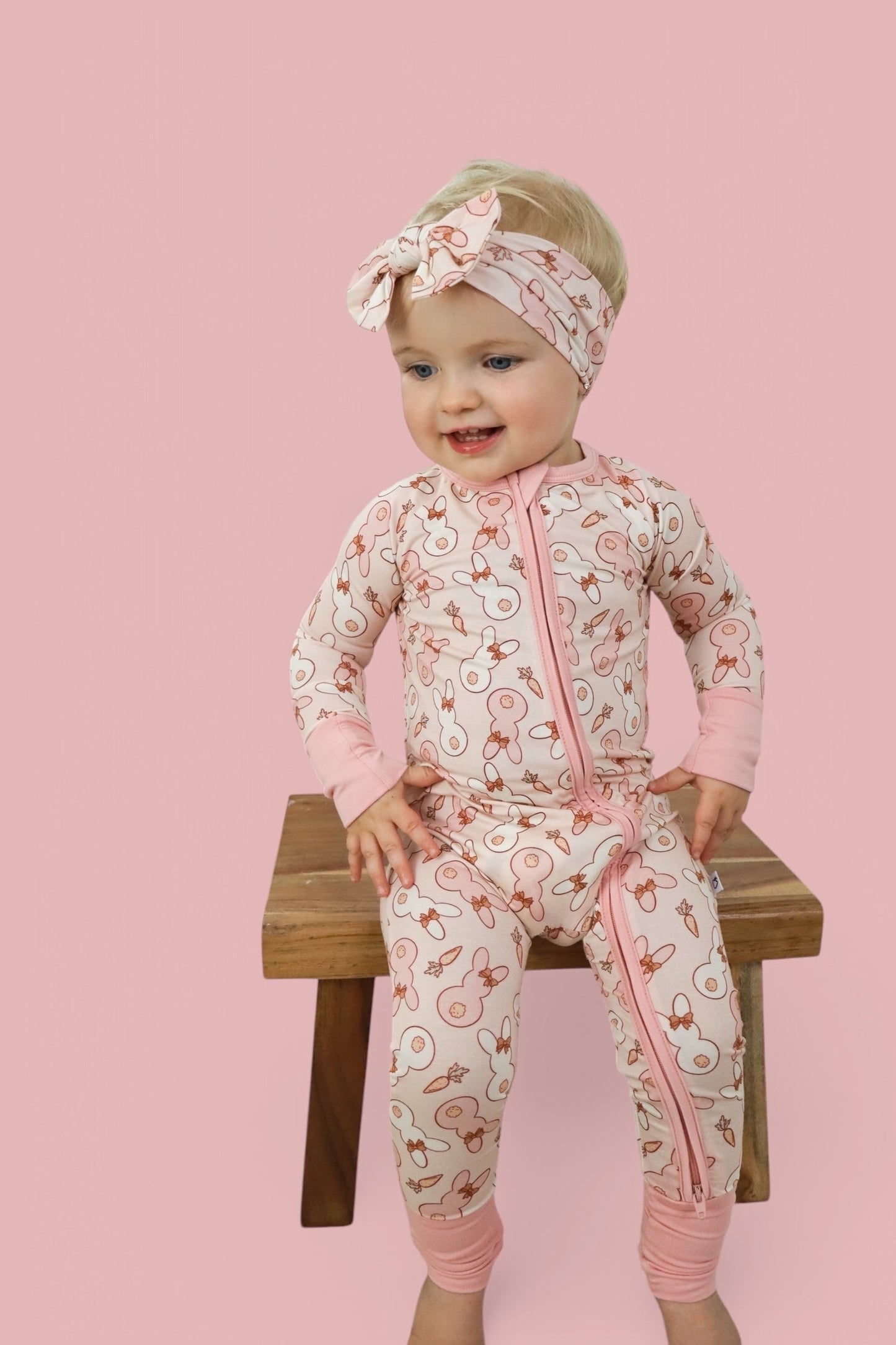 BUNNIES AND BOWS DREAM ROMPER
