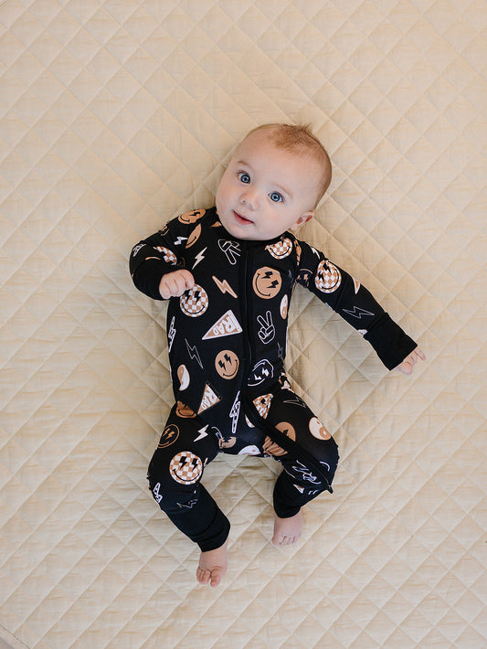 Bamboo Zip Romper | Rad Vibes