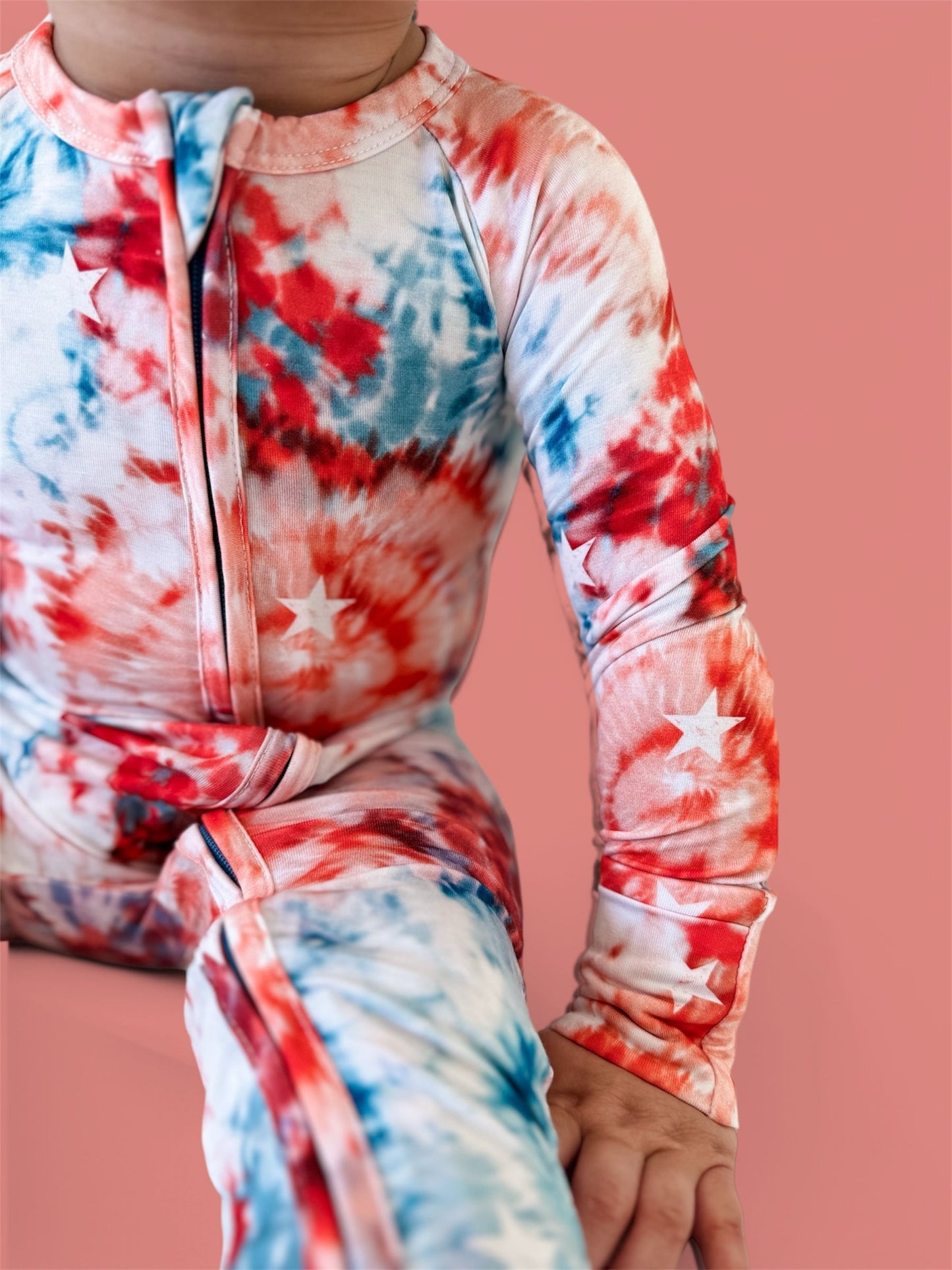 STARRY TIE DYE DREAM ROMPER