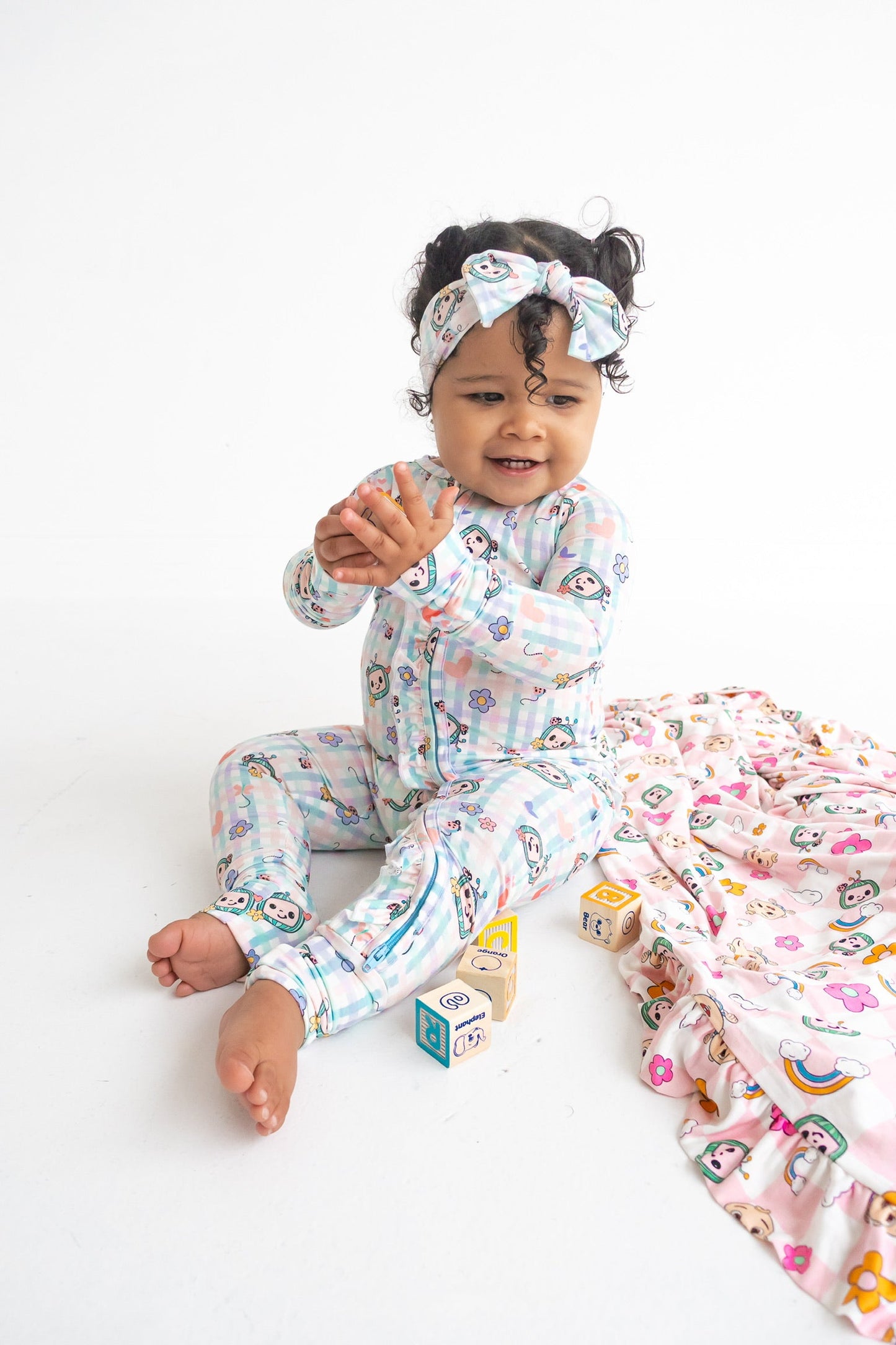 Dream Big Little Co x CoComelon SPRINGTIME MELON DREAM BOW