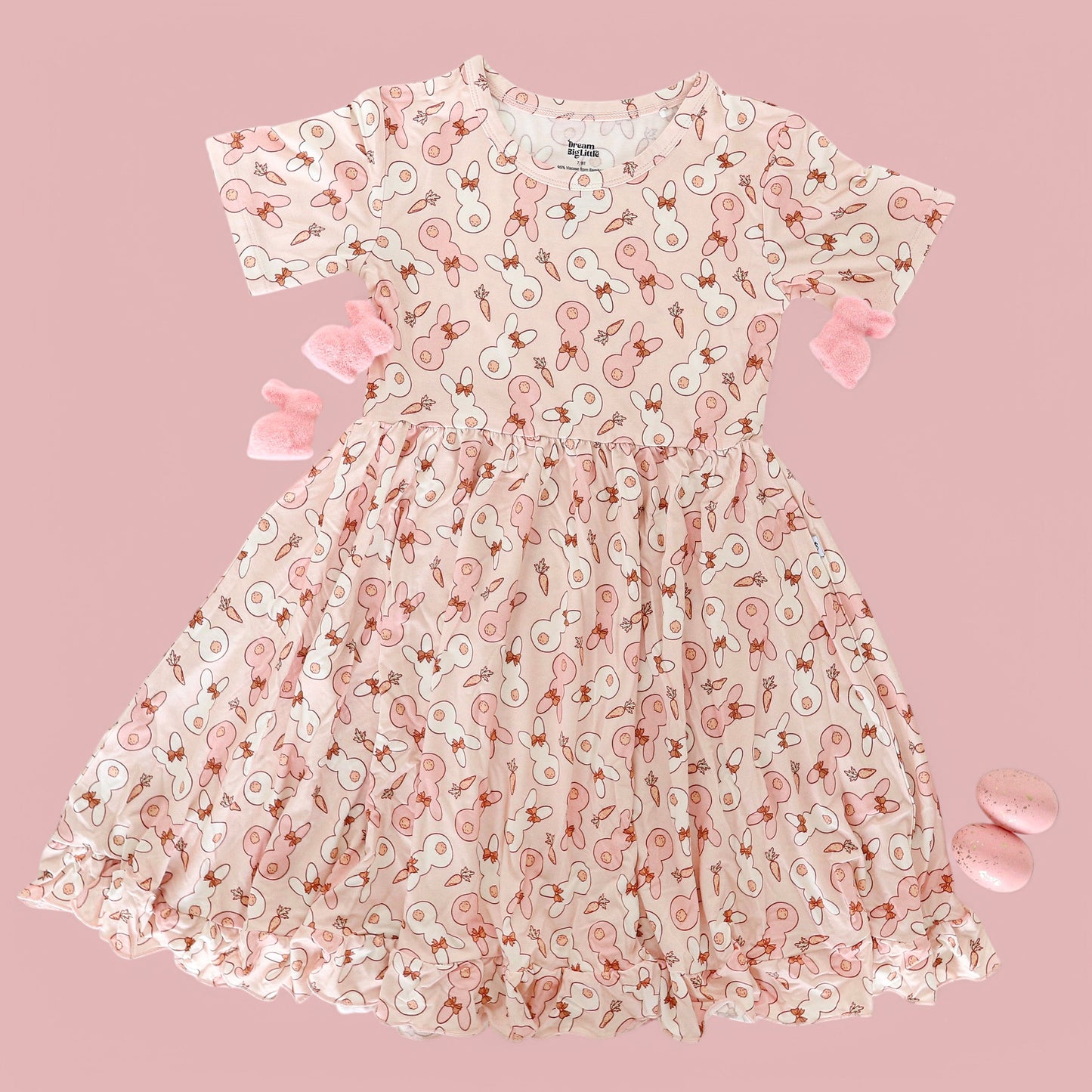 BUNNIES AND BOWS DREAM RUFFLE DRESS
