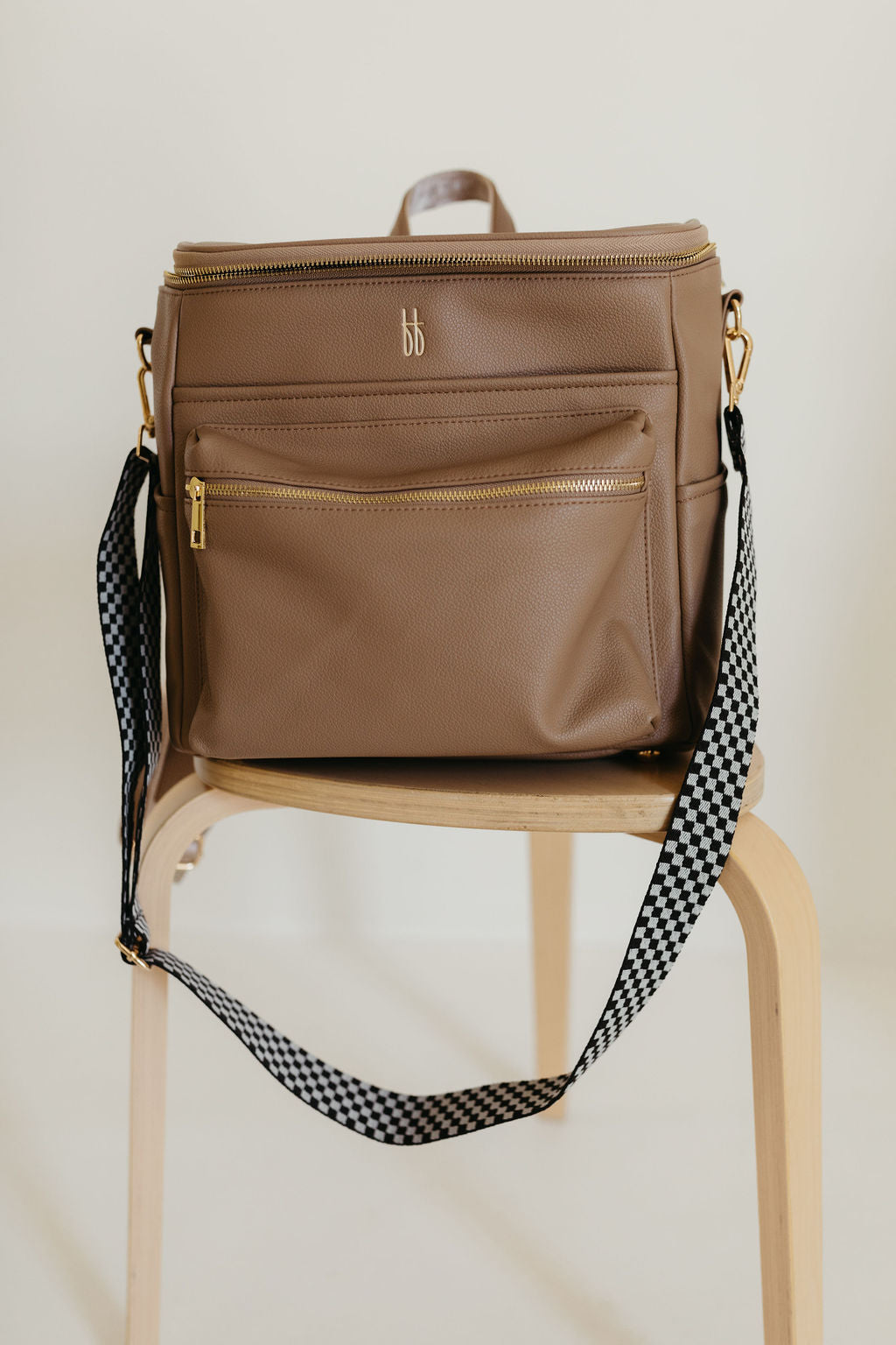 *PRE-ORDER SHIPS EARLY AUGUST* ff Diaper Bag | Taupe