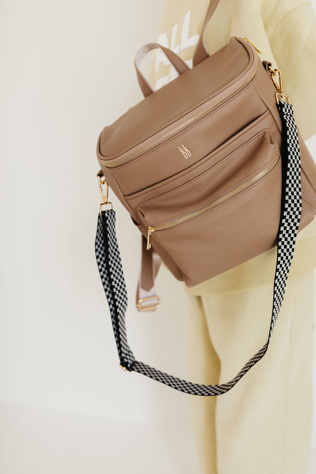 *PRE-ORDER SHIPS EARLY AUGUST* ff Diaper Bag | Taupe