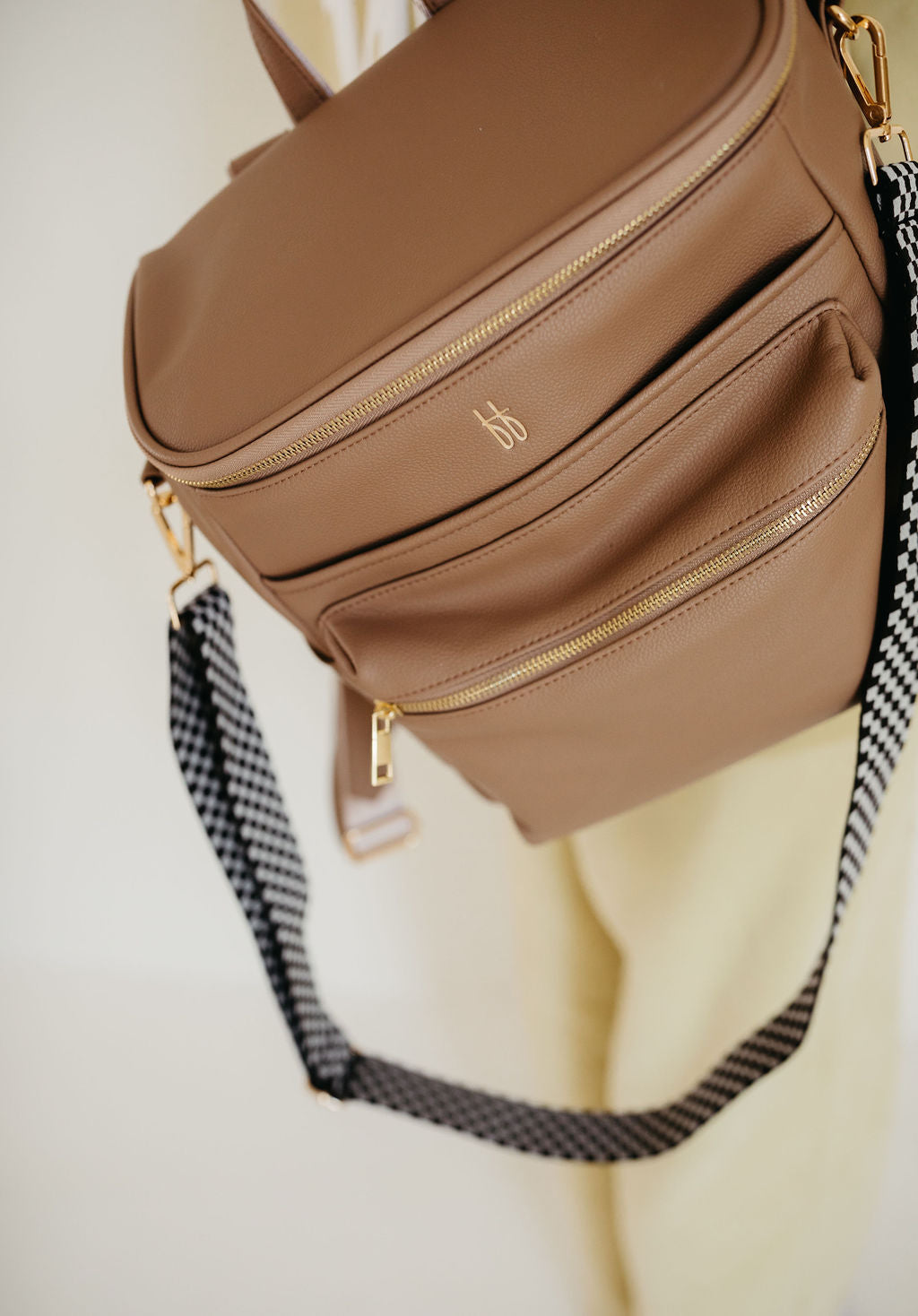 *PRE-ORDER SHIPS EARLY AUGUST* ff Diaper Bag | Taupe
