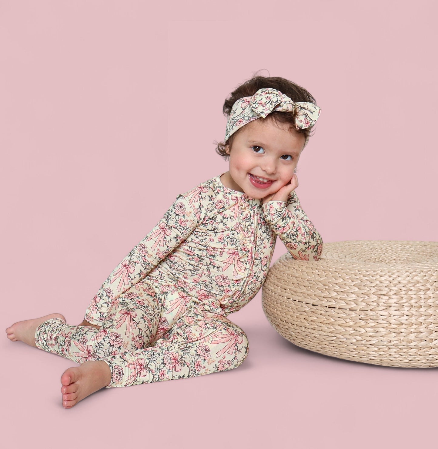 VICTORIAN BLOOM DREAM RUFFLE ROMPER