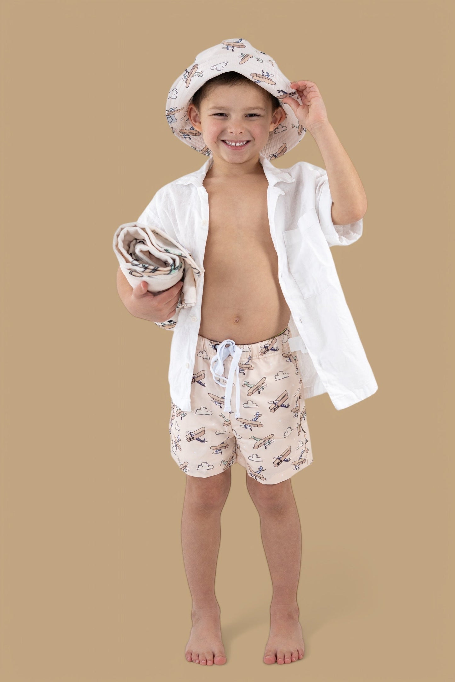 PLANE FUN DREAM BUCKET HAT