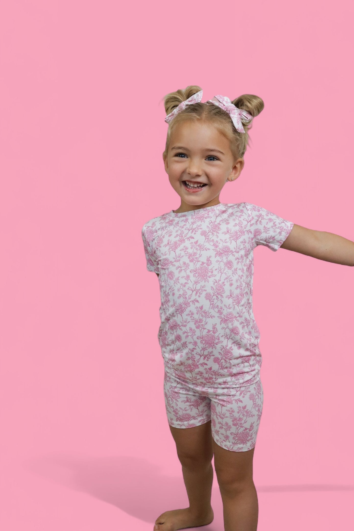 ROSEWOOD TOILE DREAM SHORT SET