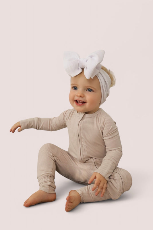 TOTALLY TAN RIB DREAM ROMPER
