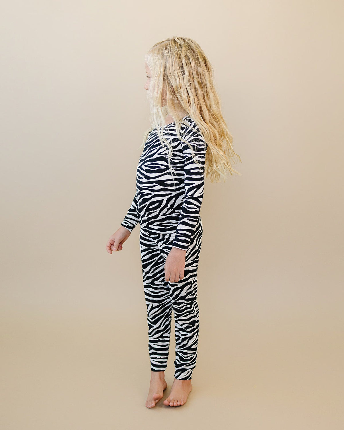 Bamboo Two Piece Set | Zebra