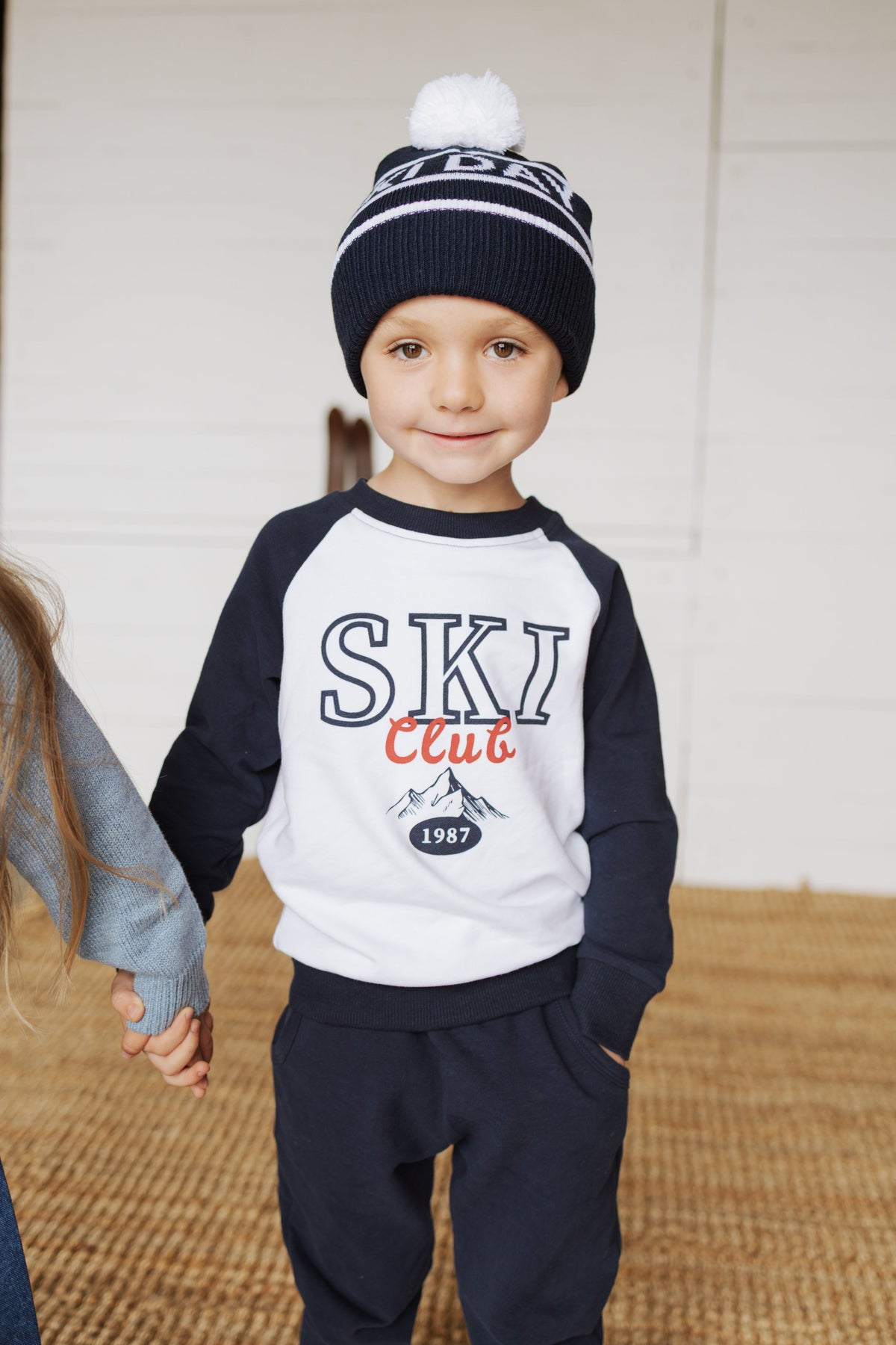 Navy Ski Beanie