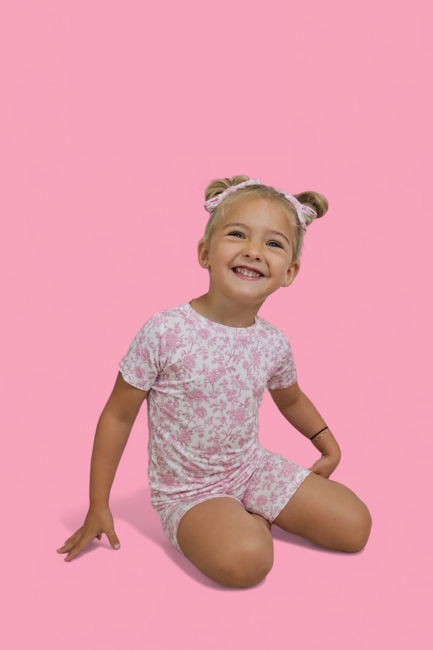 ROSEWOOD TOILE DREAM SHORT SET