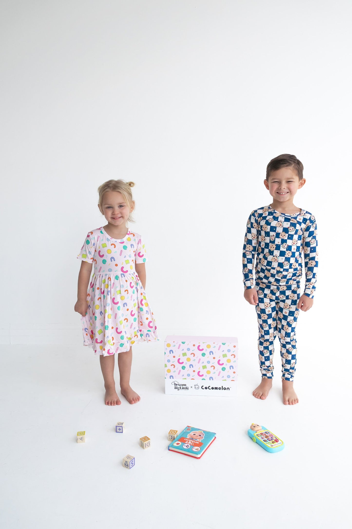 Dream Big Little Co x CoComelon JJ STARRY NIGHT CHECKERS DREAM SET