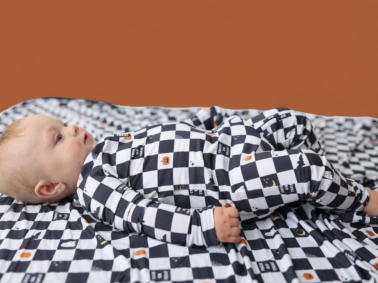 BOO CREW CHECKERS DREAM ROMPER
