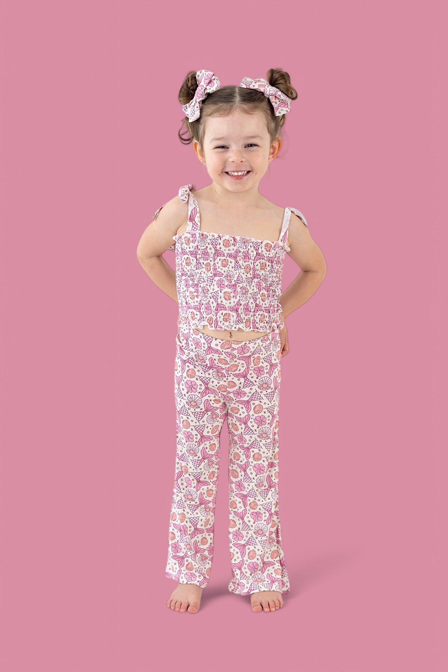 MAGICAL MERMAID DREAM SMOCKED FLARE SET