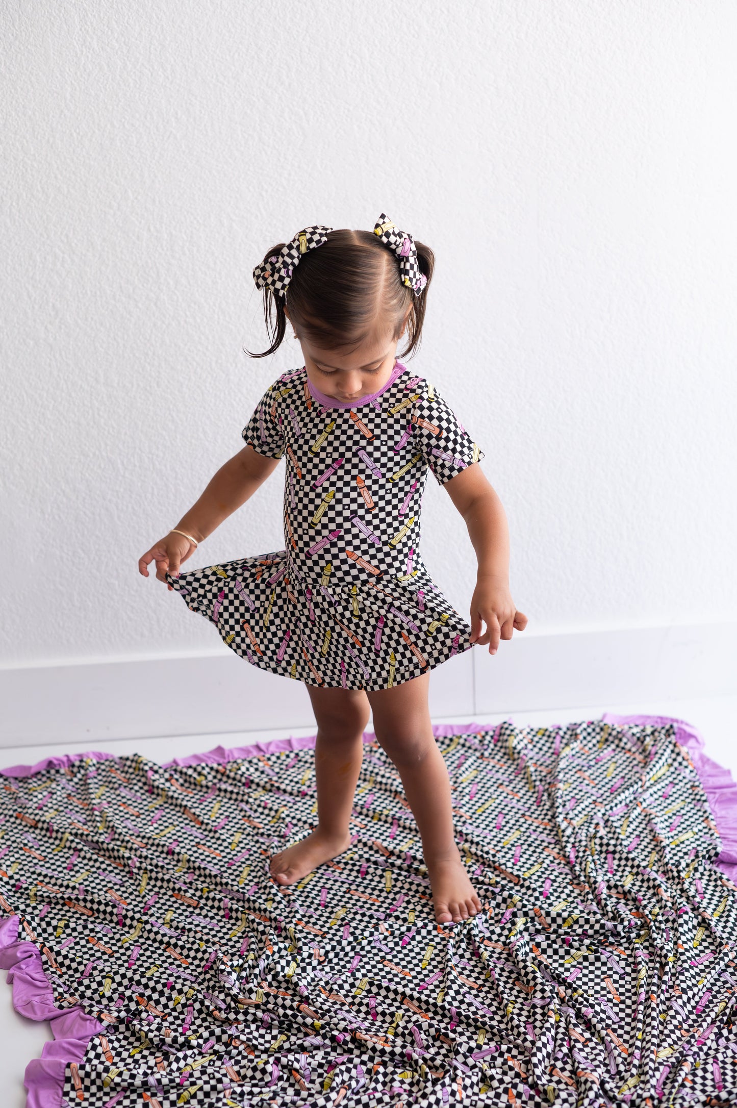 GET YOUR CRAYON ON DREAM BODYSUIT DRESS