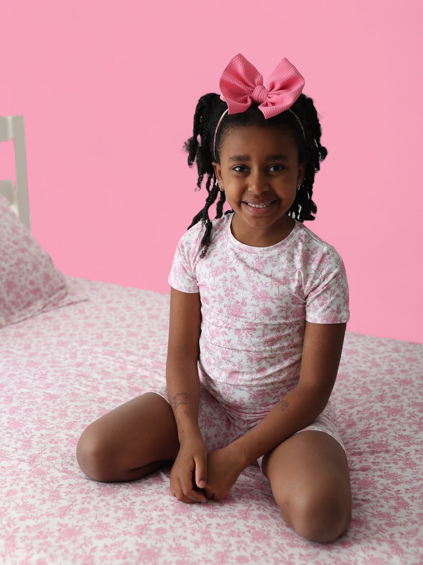 ROSEWOOD TOILE DREAM SHORT SET