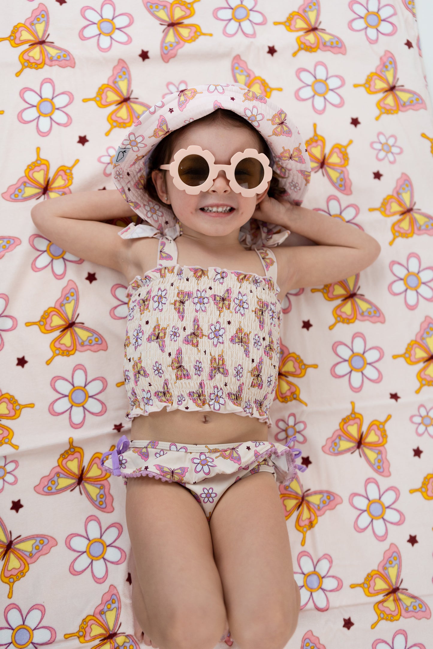 BLOSSOMIN’ BUTTERFLY DREAM TOWEL