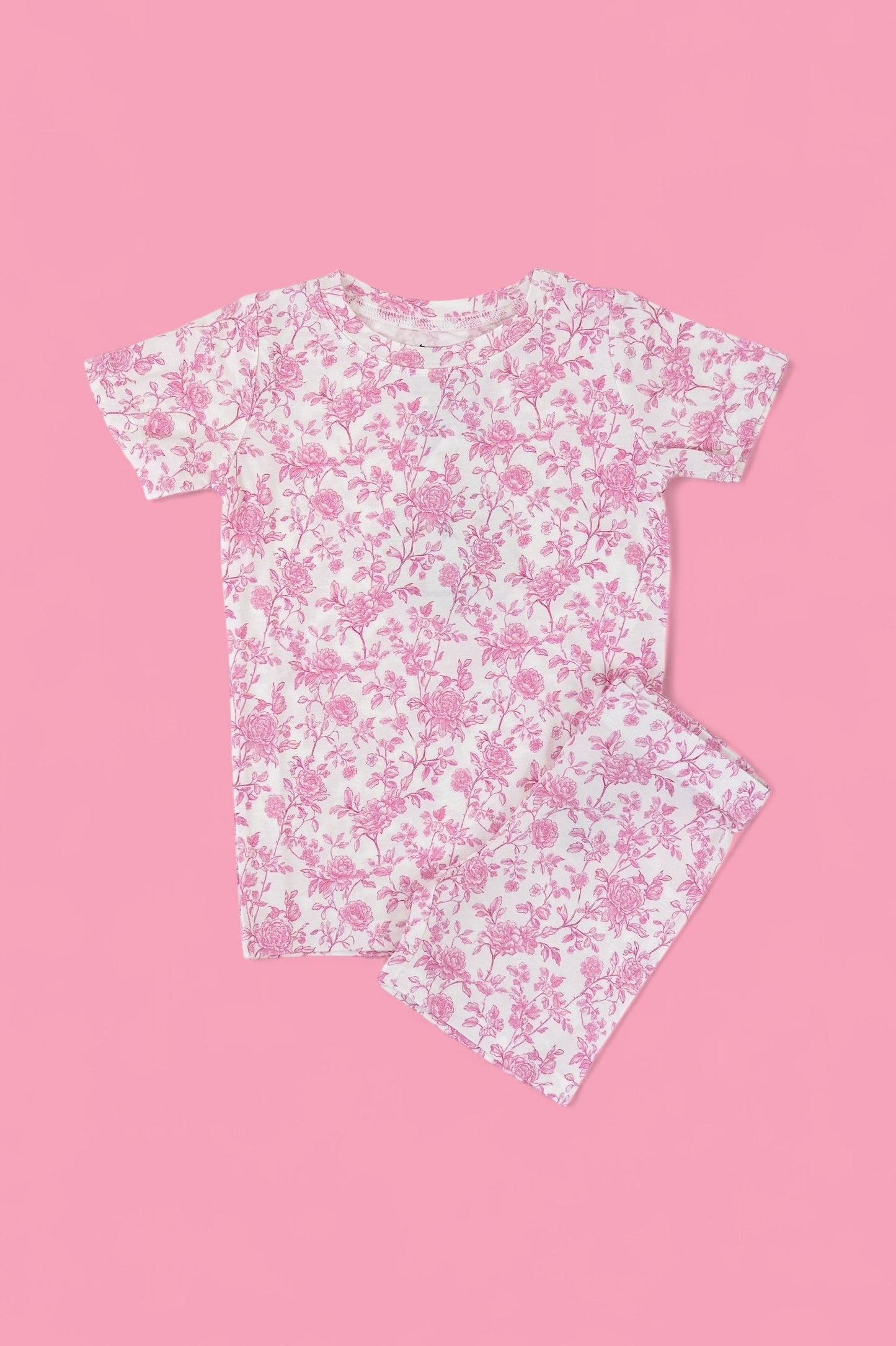 ROSEWOOD TOILE DREAM SHORT SET