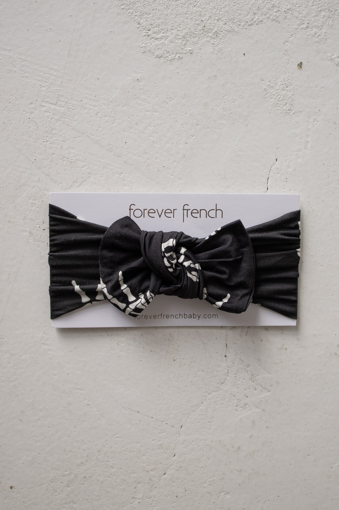 Bamboo Head Wrap | Midnight Skelly