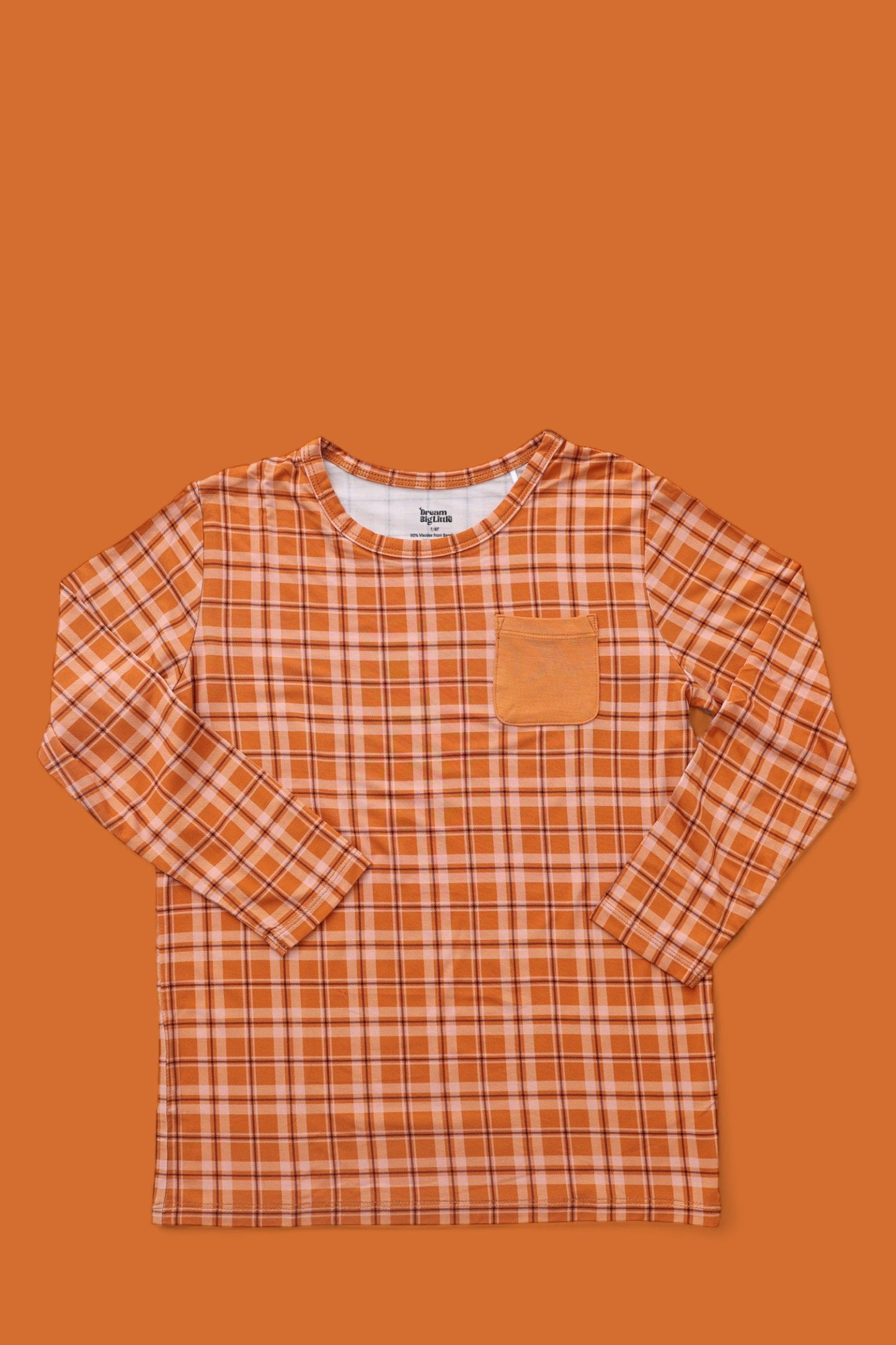 CIDER PLAID DREAM POCKET TEE
