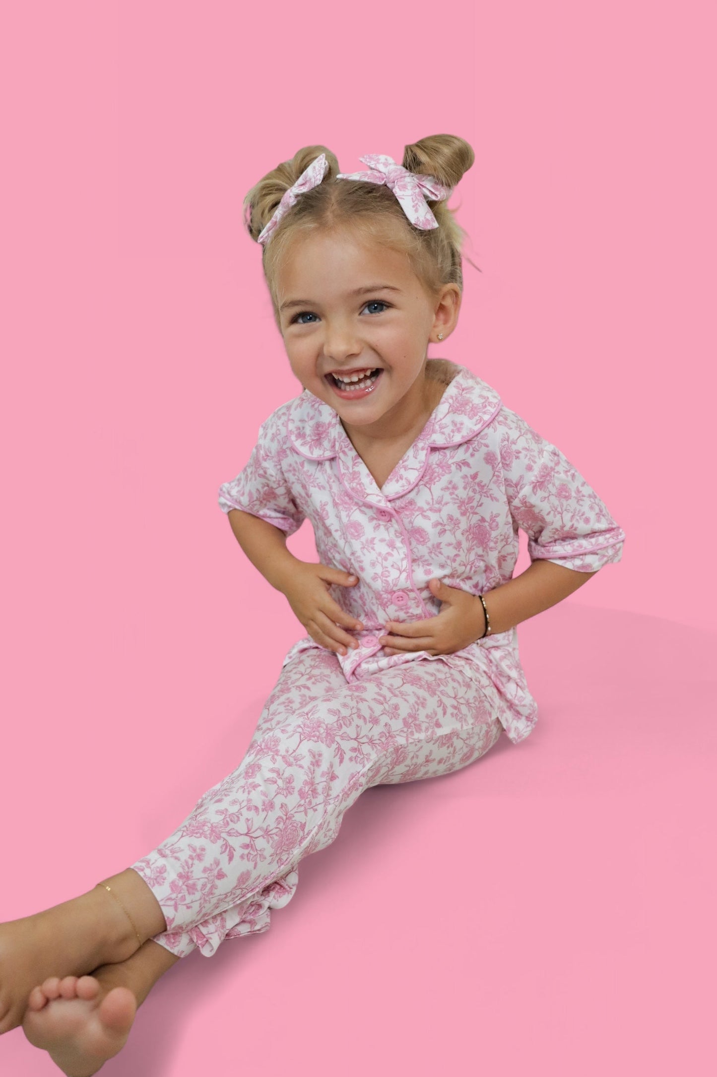 ROSEWOOD TOILE DREAM GIRL'S FLARE SET