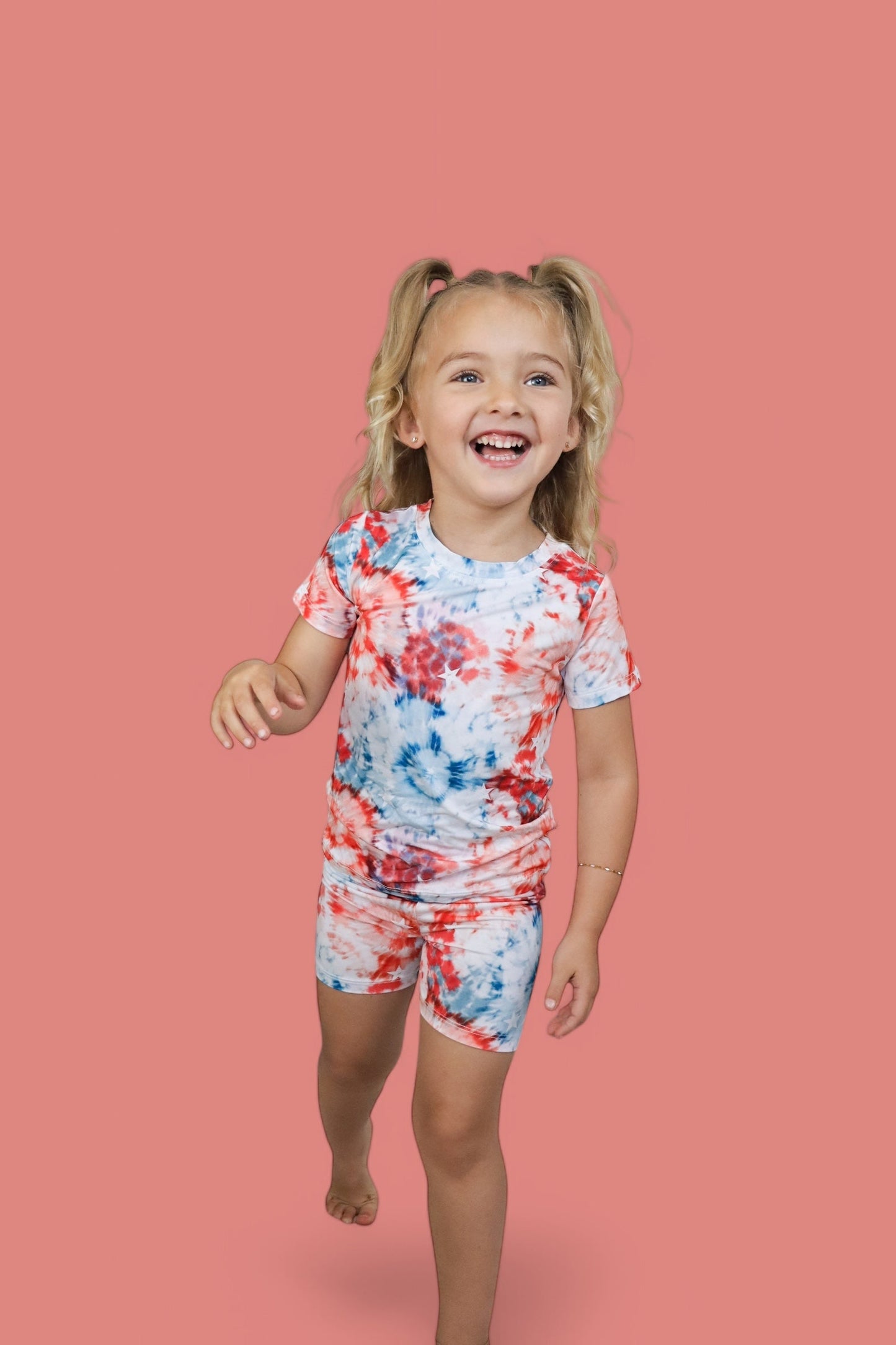 STARRY TIE DYE DREAM SHORT SET