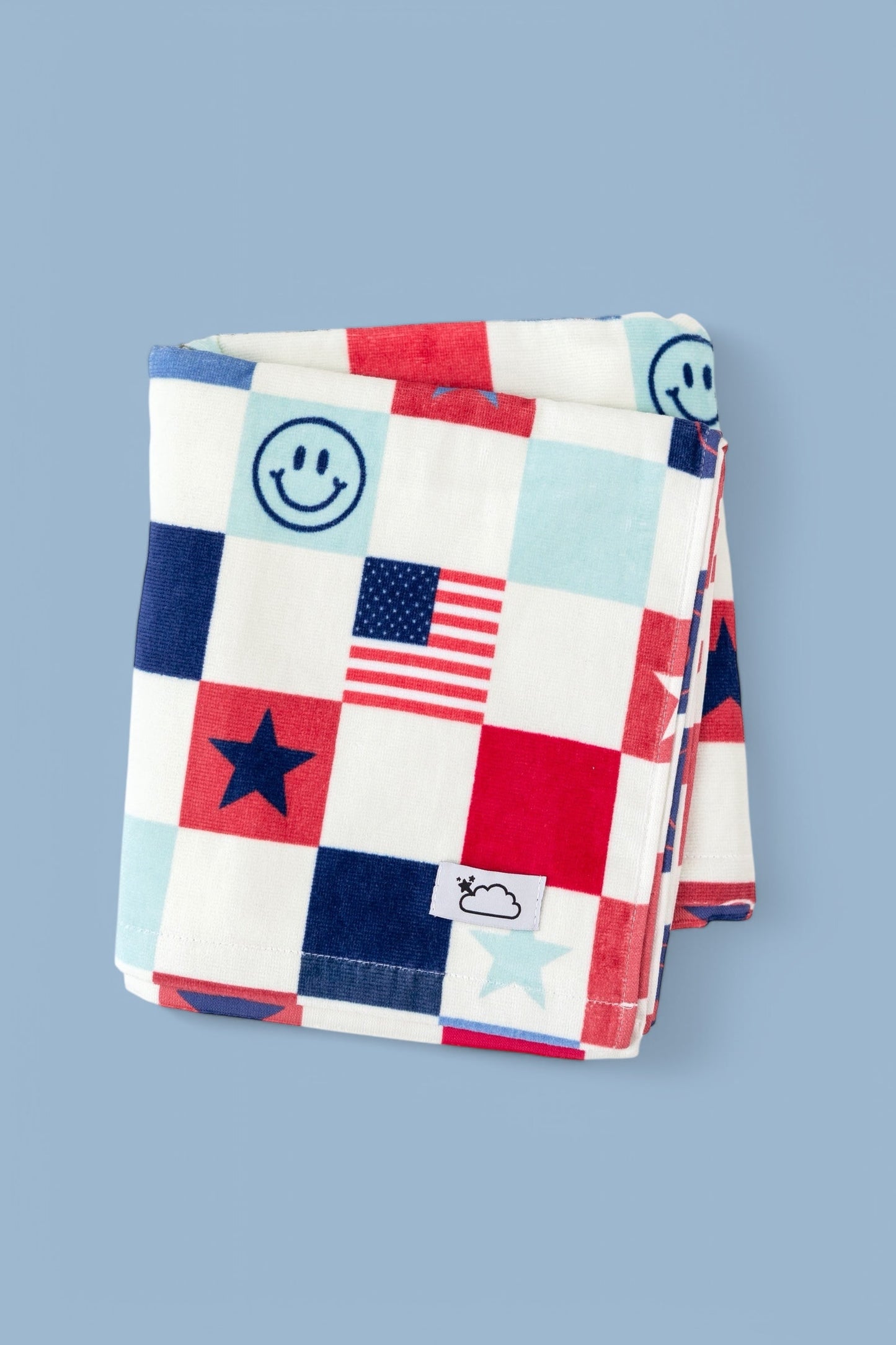 HOME OF THE FREE CHECKERS DREAM TOWEL