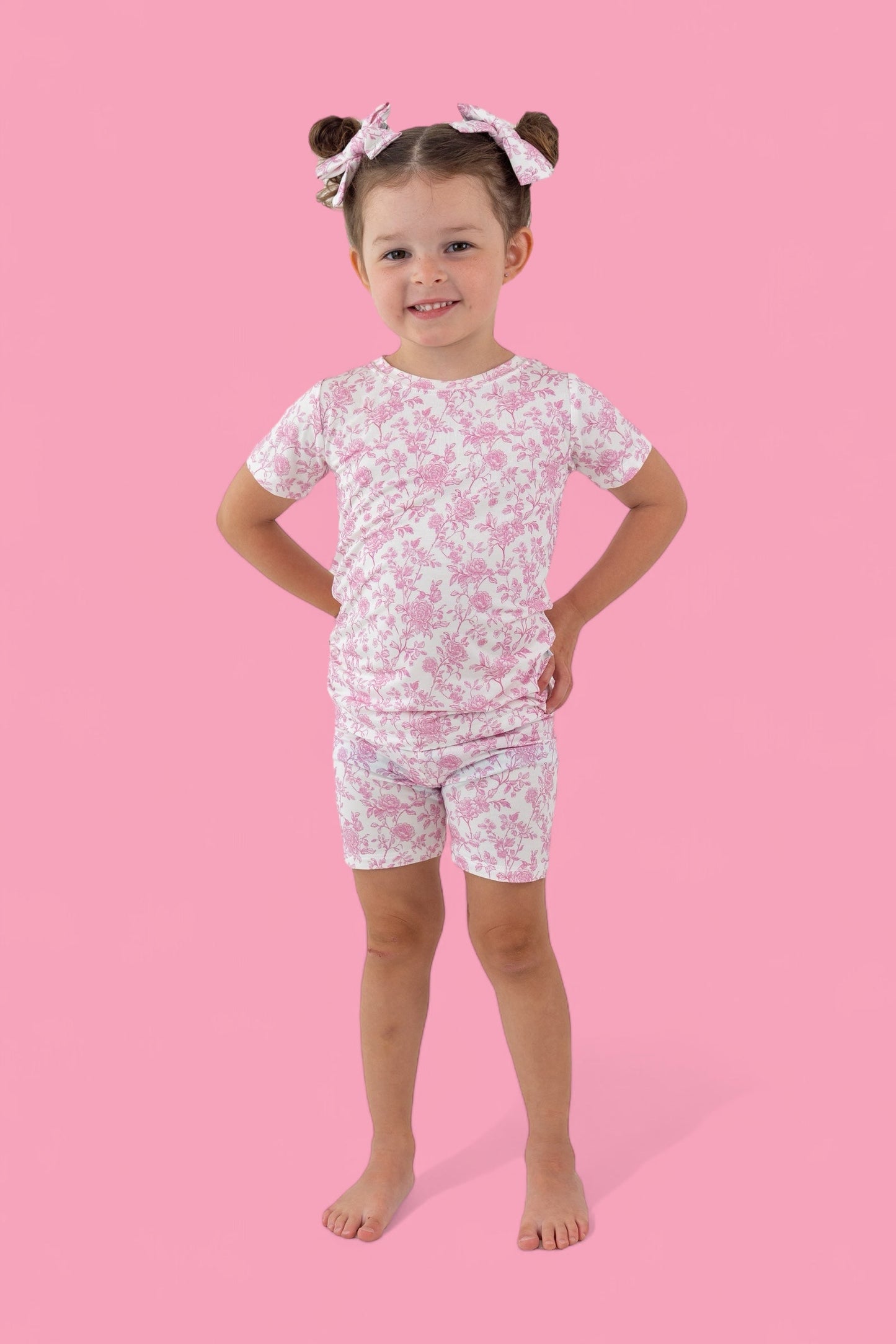 ROSEWOOD TOILE DREAM SHORT SET