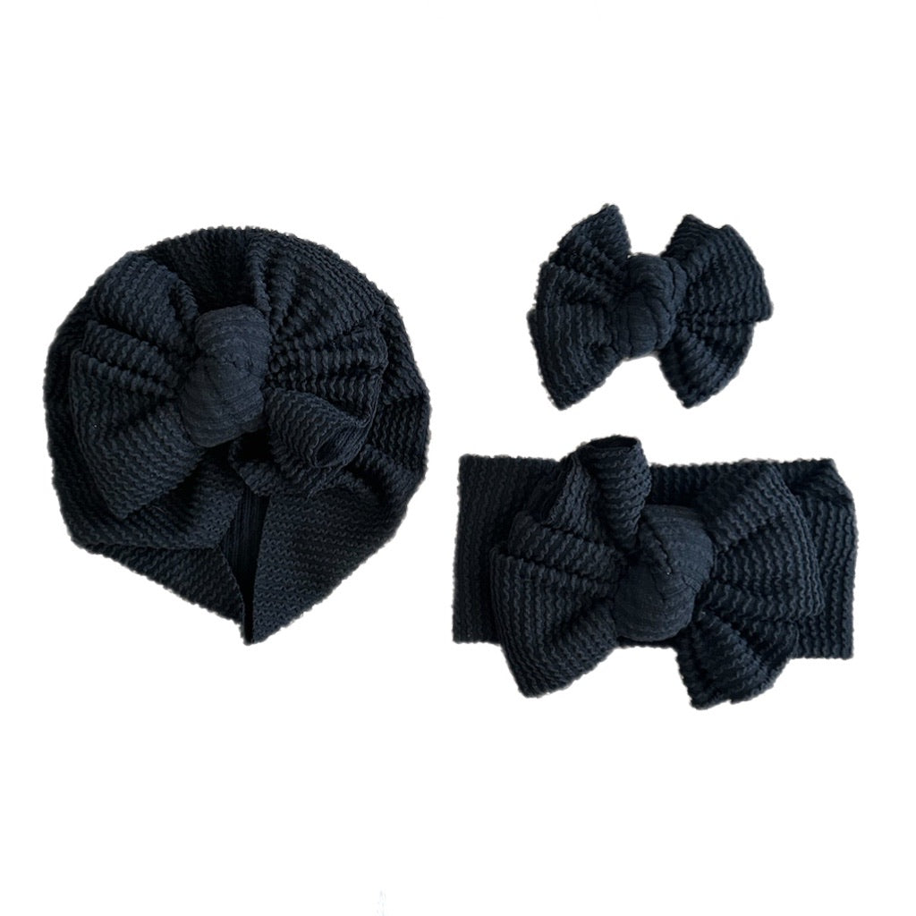 Binx - Black Ribbed