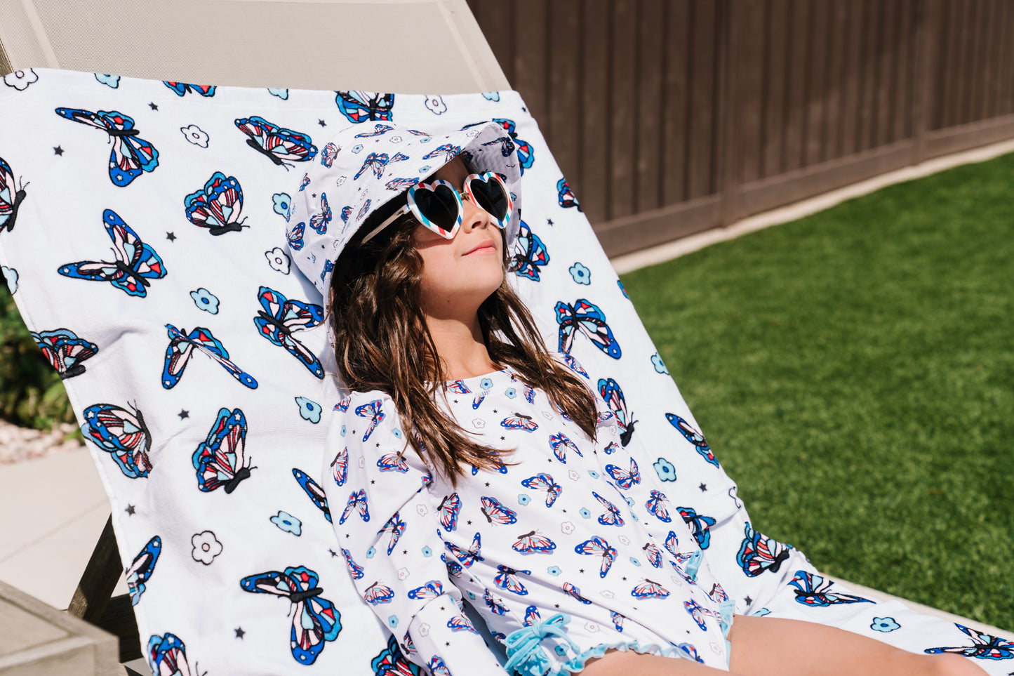 TATUM'S FREEDOM FLYERS DREAM ONE-PIECE SWIM SUIT