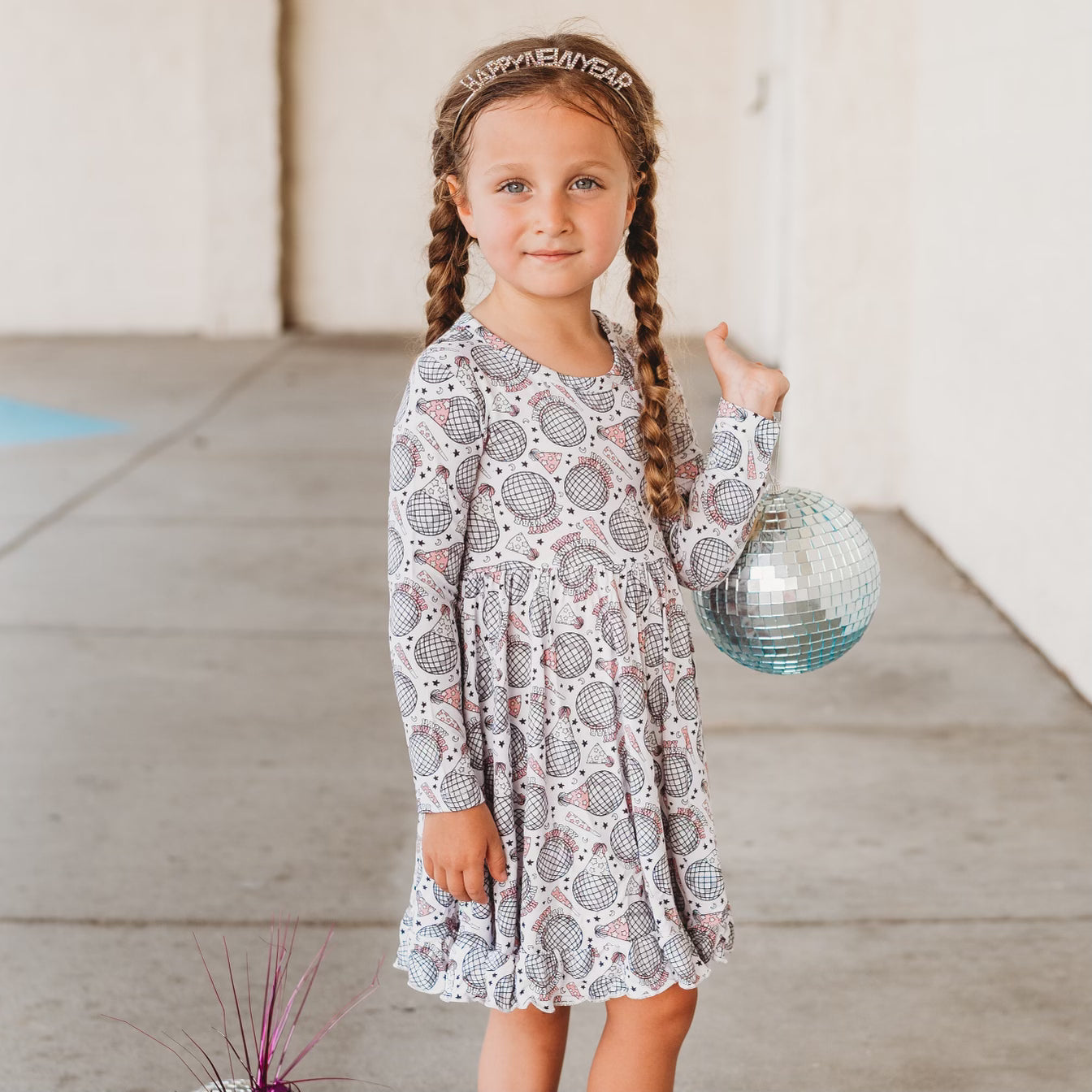 LAST DISCO DREAM RUFFLE DRESS