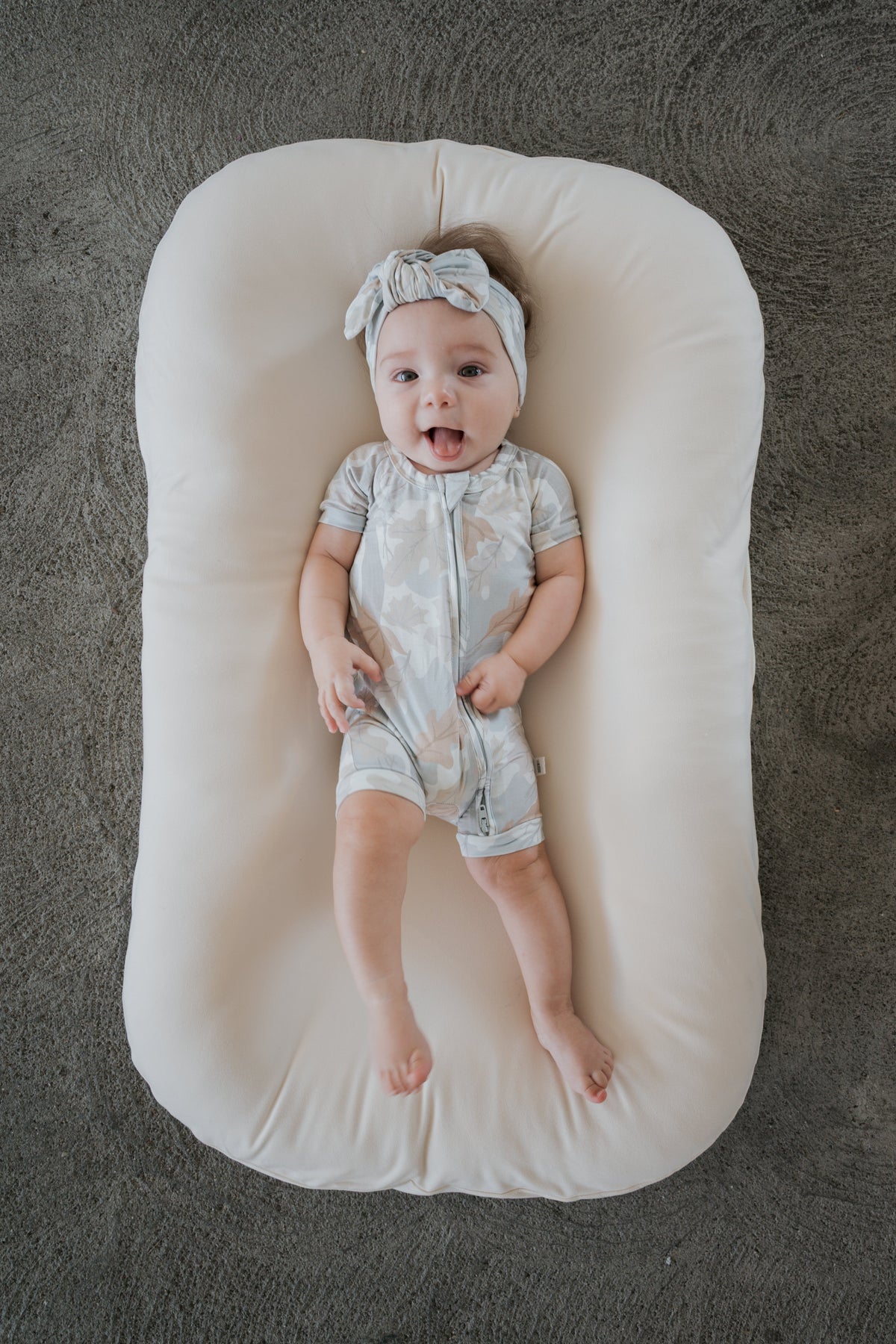 Shortie Bamboo Zip | Woodland
