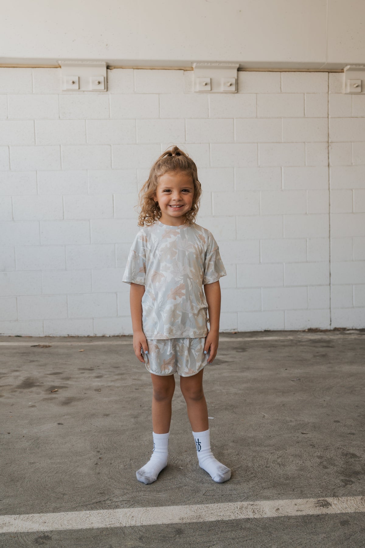 Girl's Bamboo Short Set | Woodland