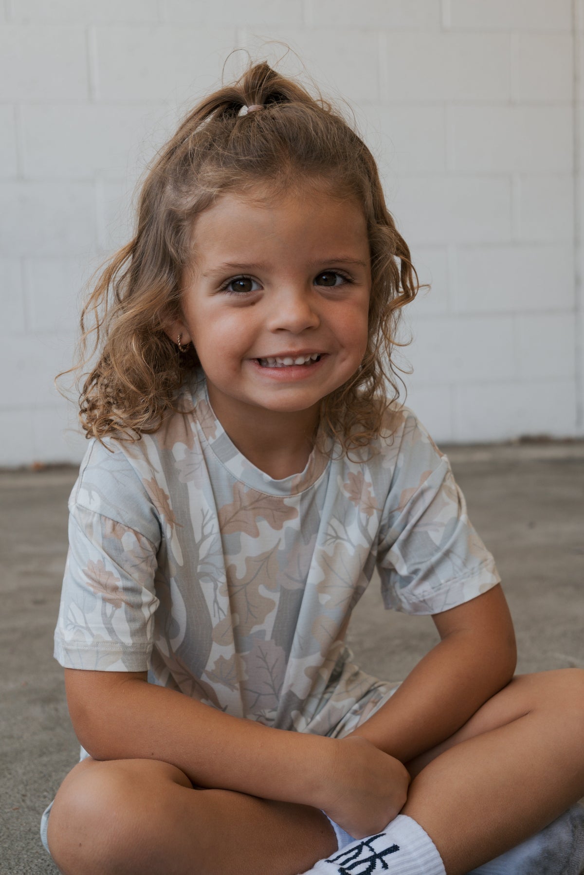 Girl's Bamboo Short Set | Woodland