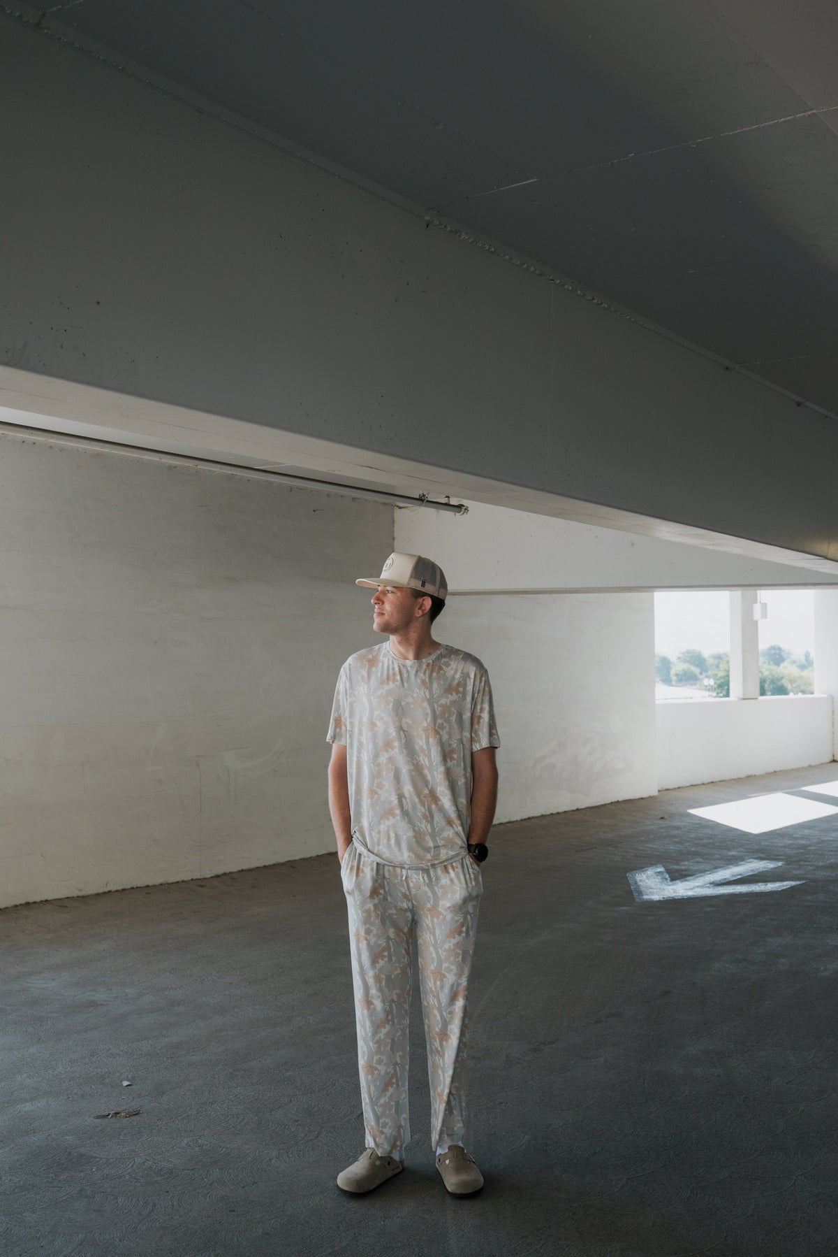 Men's Bamboo Short Sleeve Pajama | Woodland