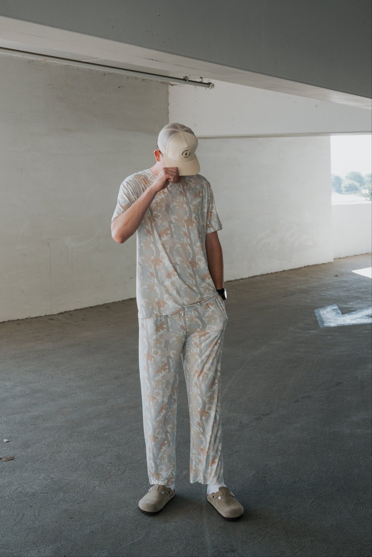 Men's Bamboo Short Sleeve Pajama | Woodland