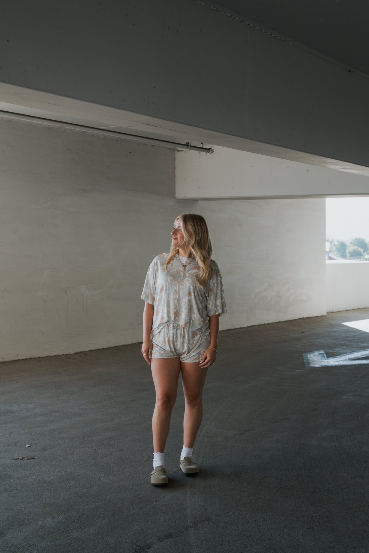 Women's Bamboo Short Set | Woodland
