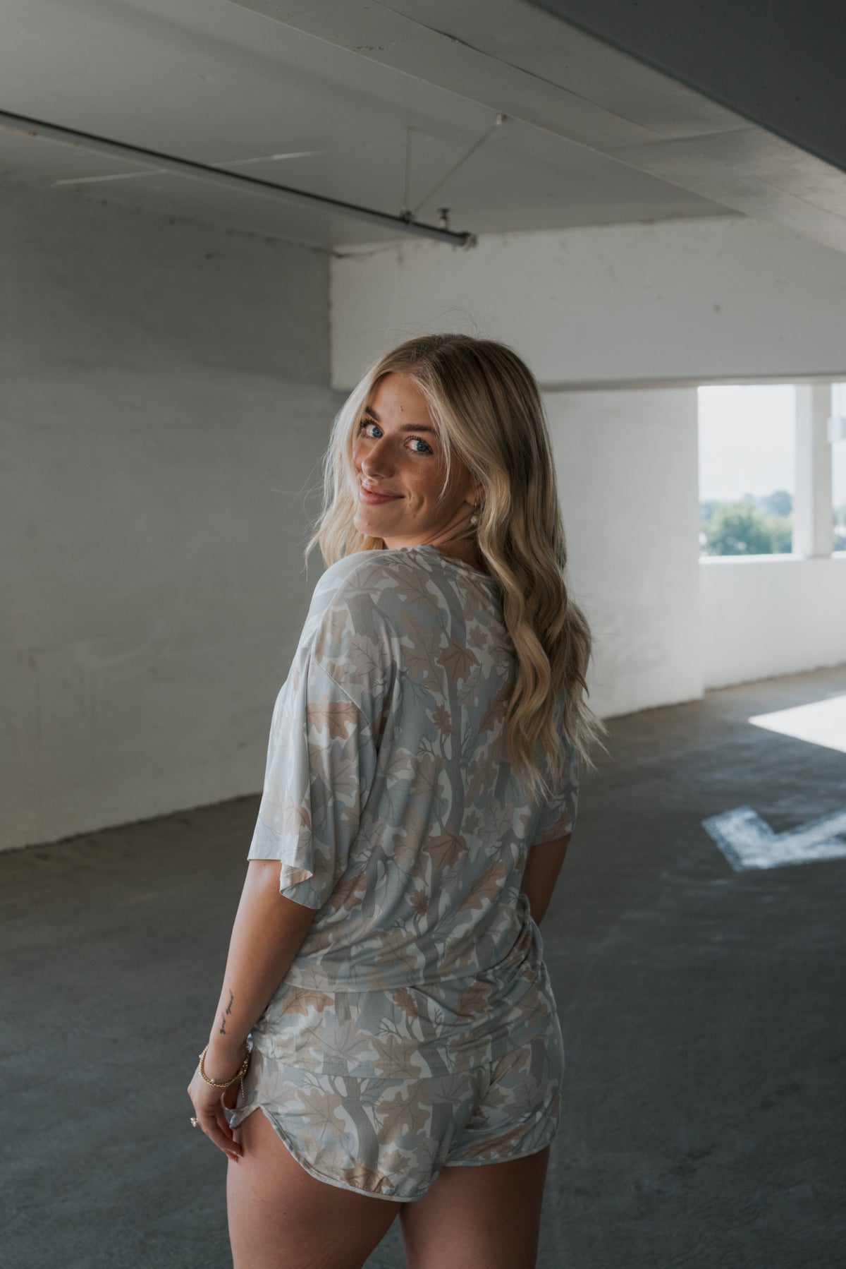 Women's Bamboo Short Set | Woodland