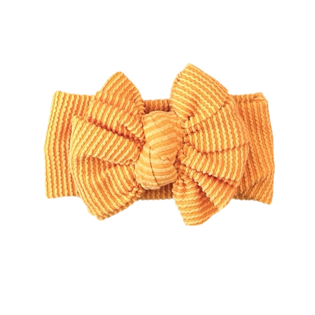 Mango Sorbet ~ Orange Chunky Ribbed