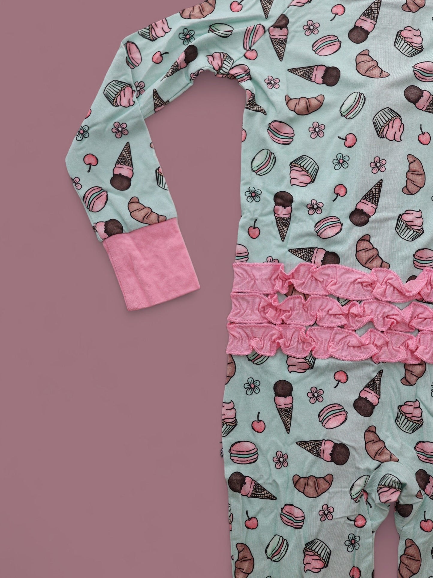 EXCLUSIVE BERRY CUTE BAKERY DREAM RUFFLE ROMPER