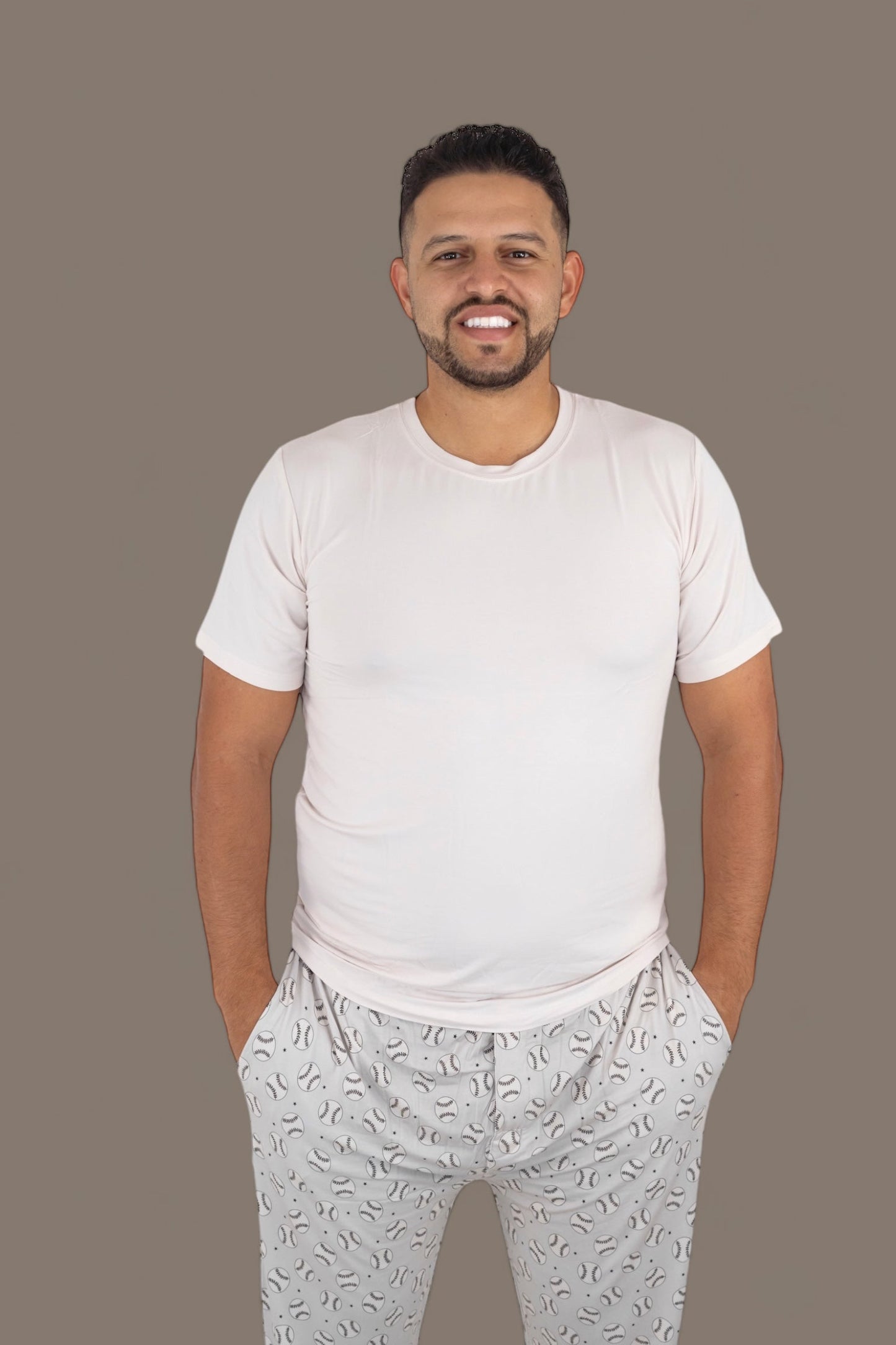 SWING FOR THE STARS SHORT SLEEVE MEN'S DREAM JOGGER SET