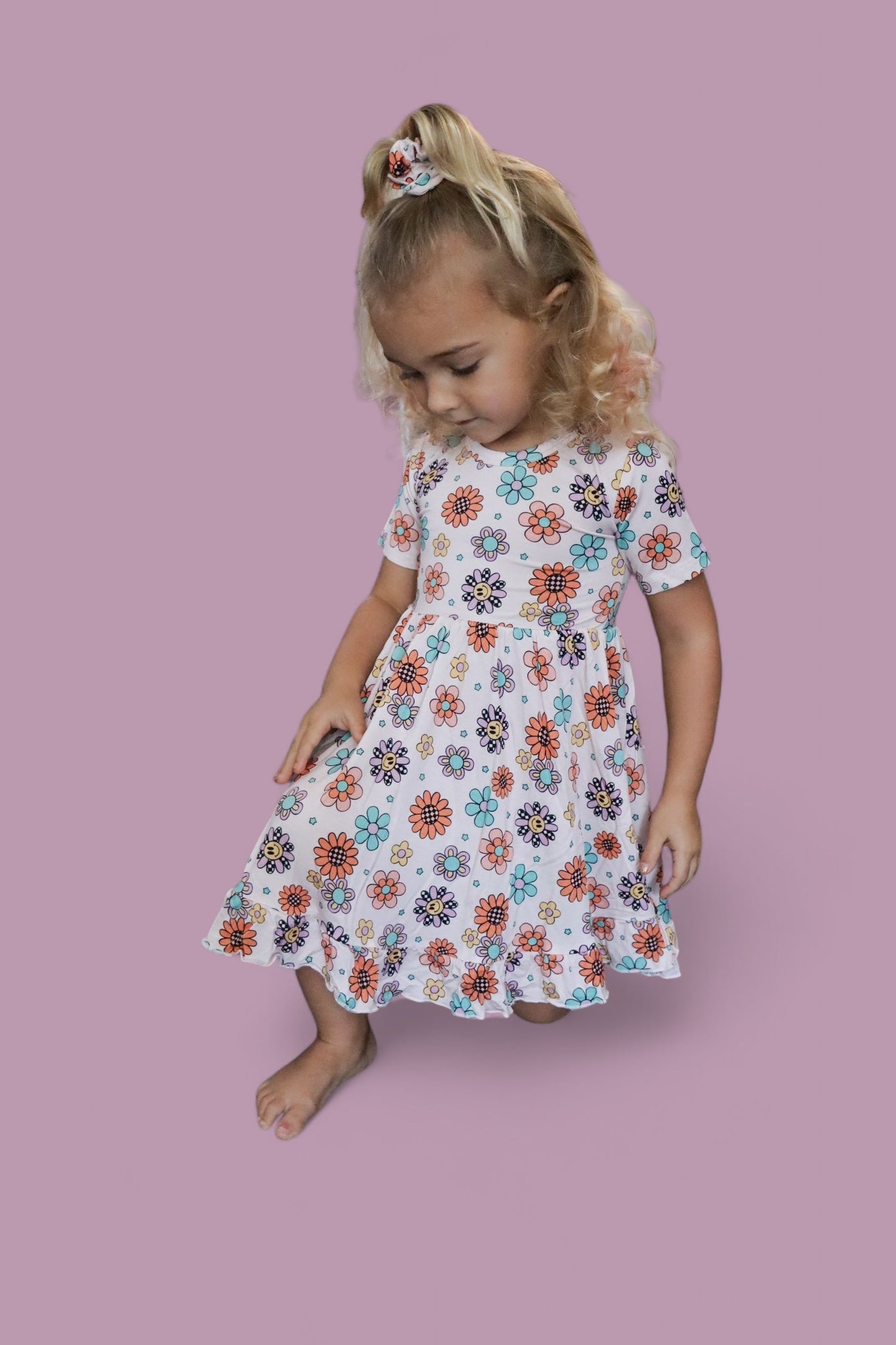EXCLUSIVE CHRISTIAN'S DAISY DREAMS DREAM RUFFLE DRESS