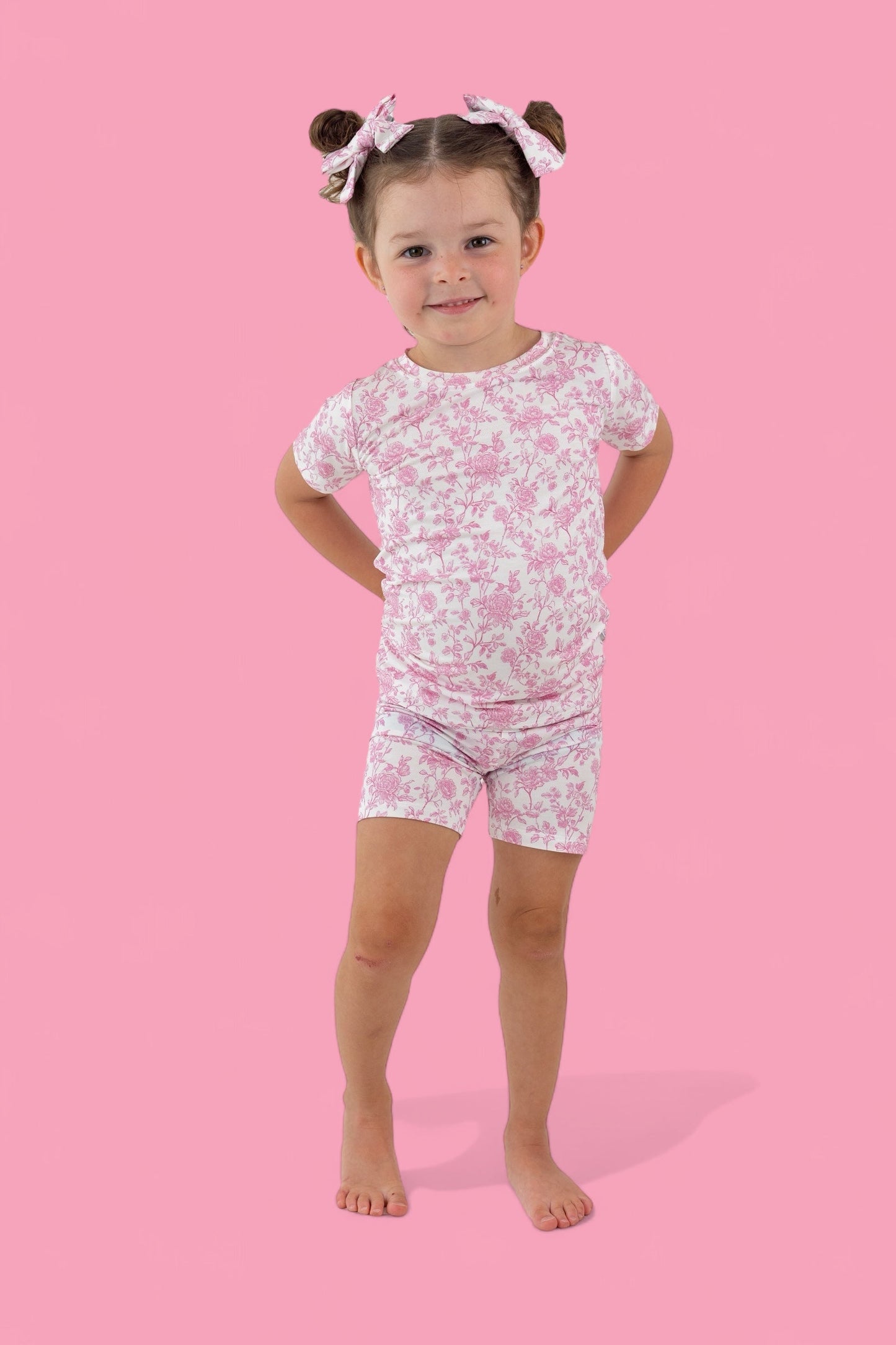 ROSEWOOD TOILE DREAM SHORT SET