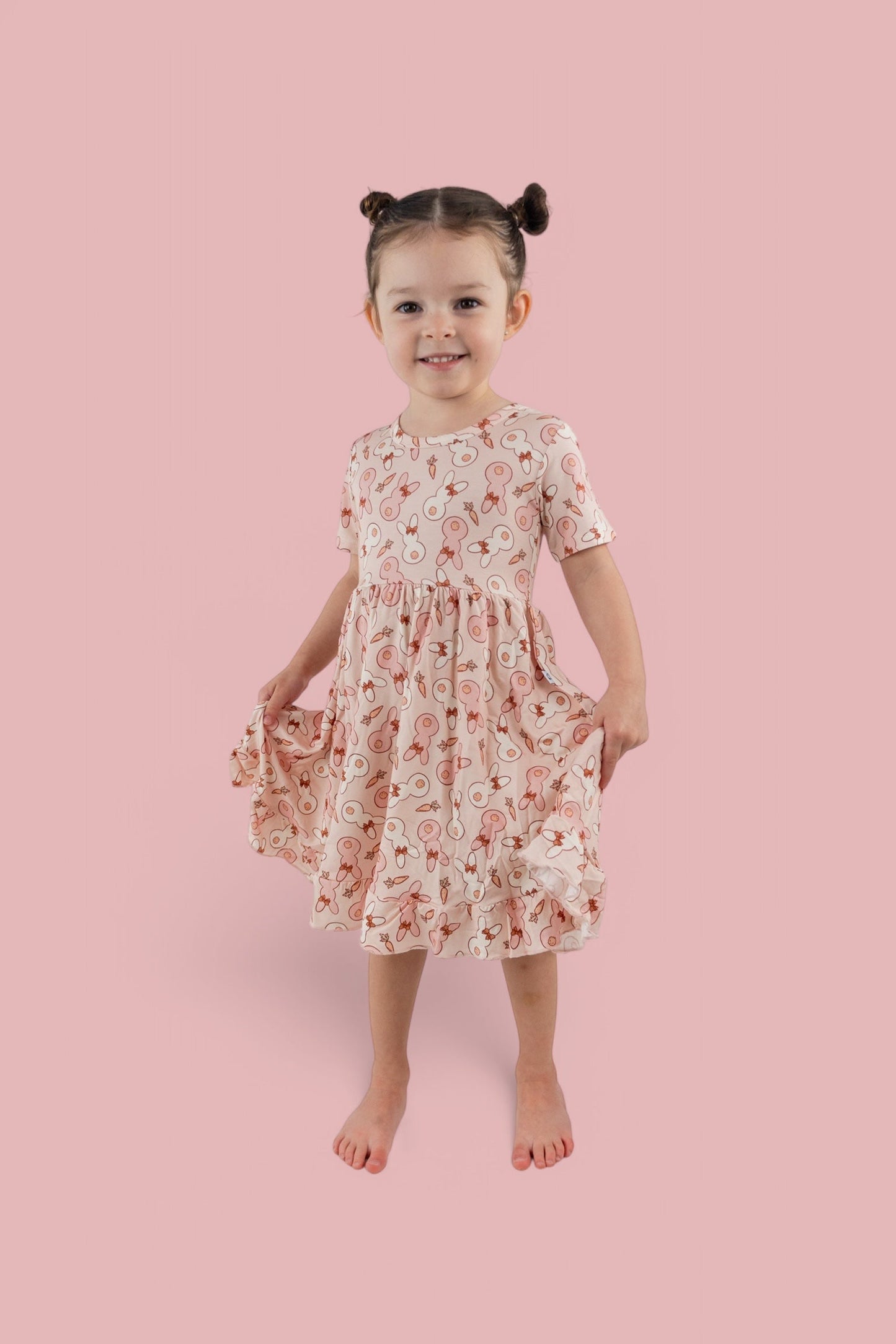 BUNNIES AND BOWS DREAM RUFFLE DRESS