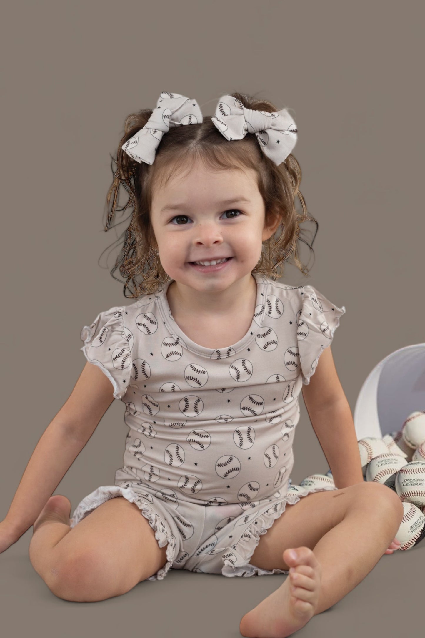 EXCLUSIVE SWING FOR THE STARS DREAM RUFFLE SHORT SET