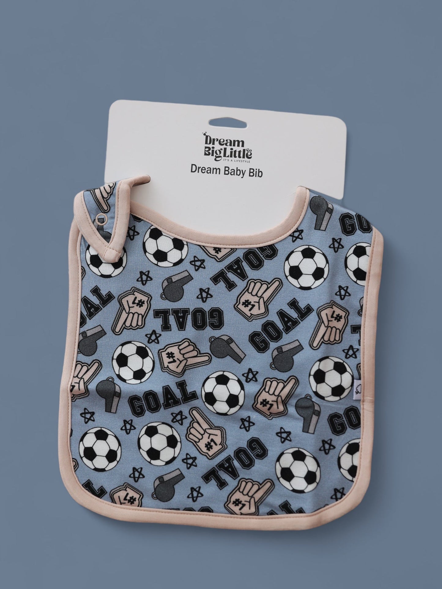 OH MY GOAL DREAM BABY BIB