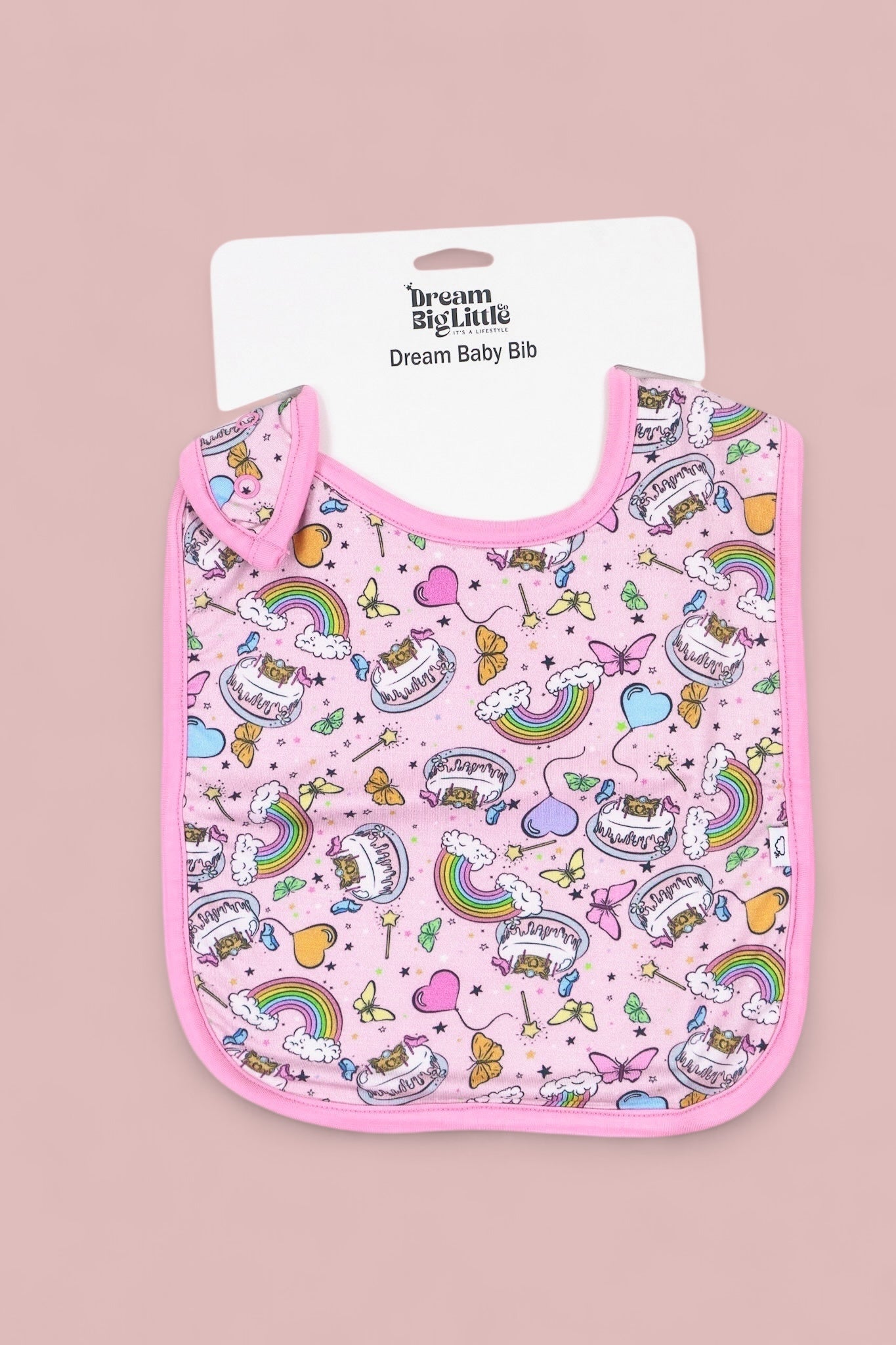 ONCE UPON A BIRTHDAY DREAM BABY BIB